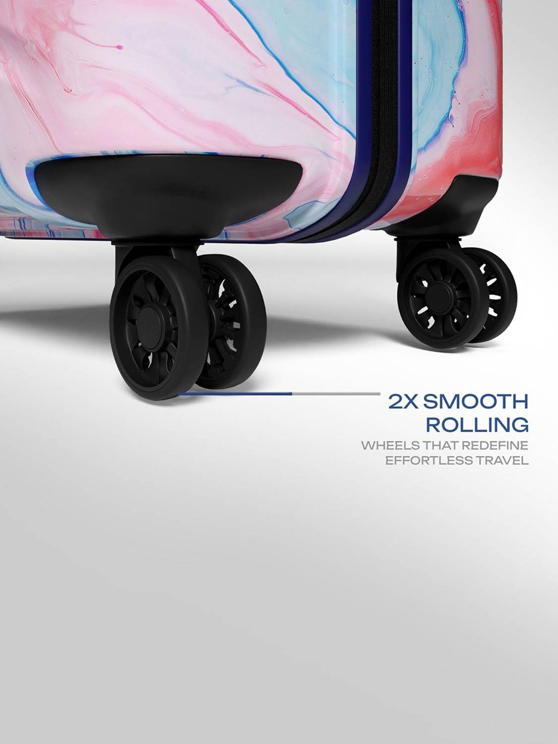 SAFARI Hue Plus 8 Wheels 30 inch Blue Pack of 3 - Image 5