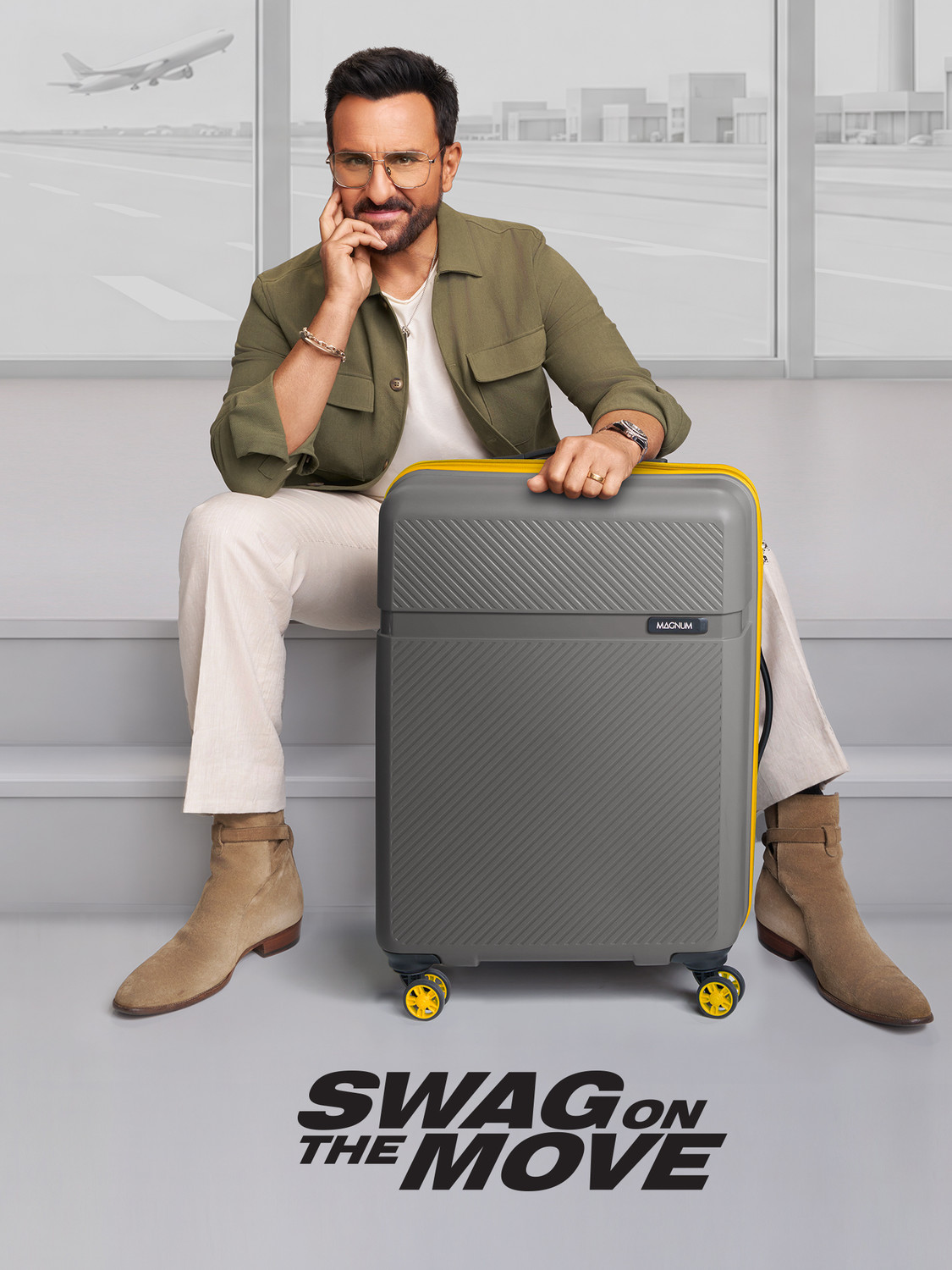 Image of Safari Magnum Fury (Small 55cm | Medium 66cm | Large 75cm) 4W Cabin & Check-in Set 4 Wheels - 30 Inches