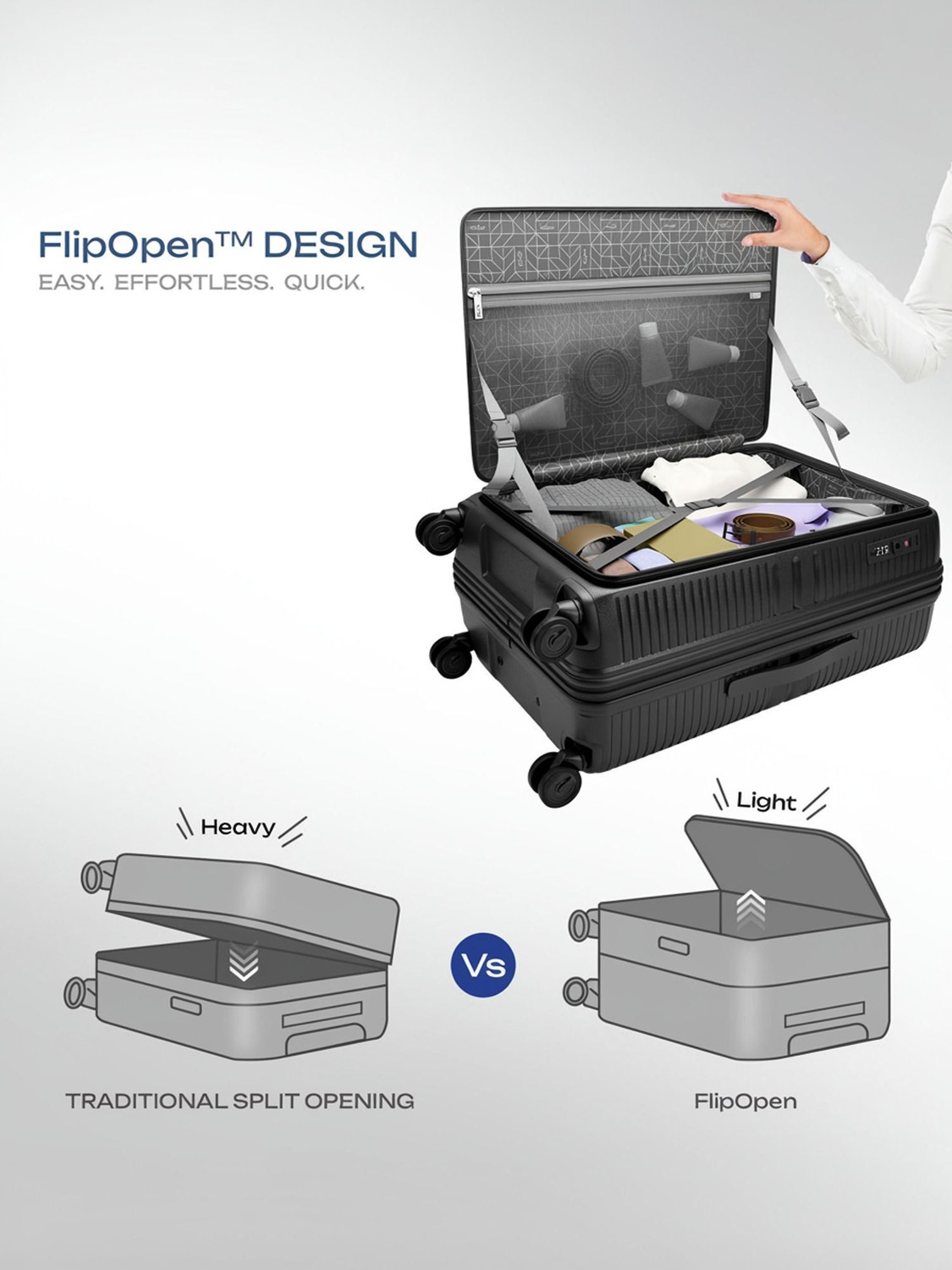 Image of SAFARI Trident 67 Check-in Suitcase 8 Wheels - 26 26