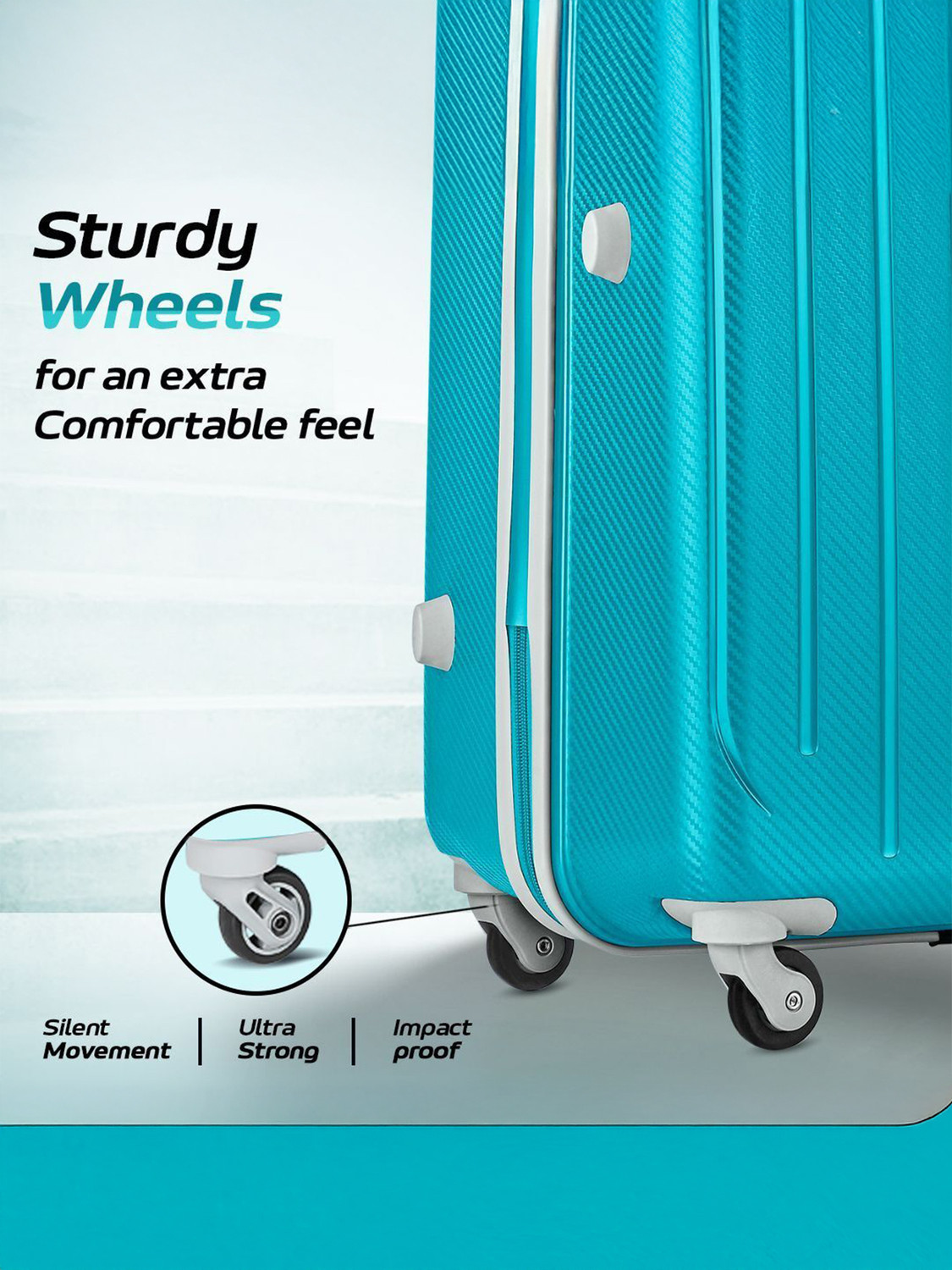 Image of ARISTOCRAT Photon 55 - Hardbody Trolley Bag Cabin Suitcase 4 Wheels - 22 inch