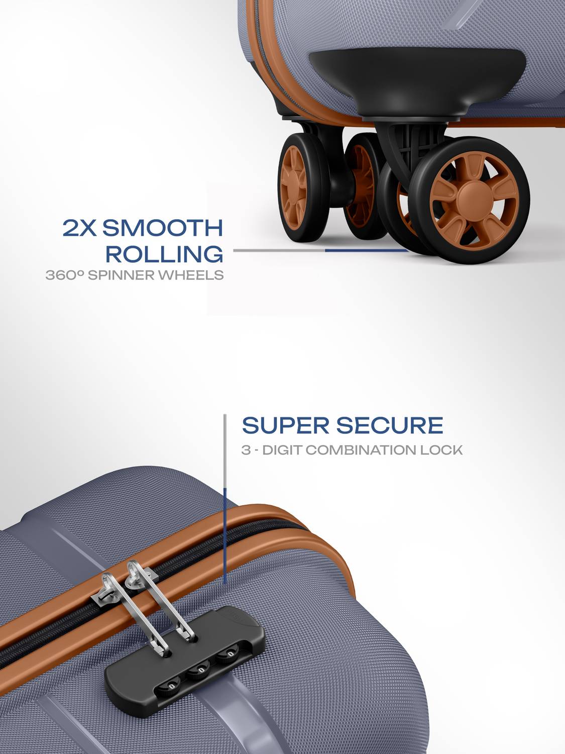 SAFARI Broadway 30 inch 8 Wheel Suitcase - Image 4