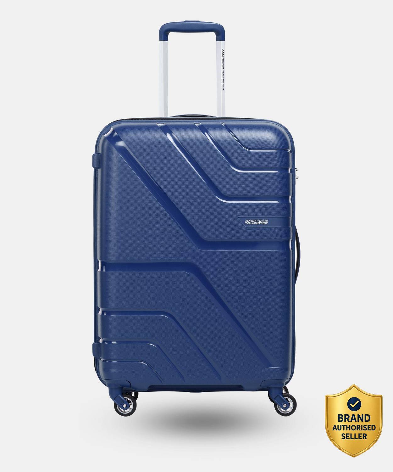AMERICAN TOURISTER Upland Marine Blue Trolley Bag(AMT UPLAND SP 79/29-MARINE.BLU) Check-in Suitcase 4 Wheels - 31 inch