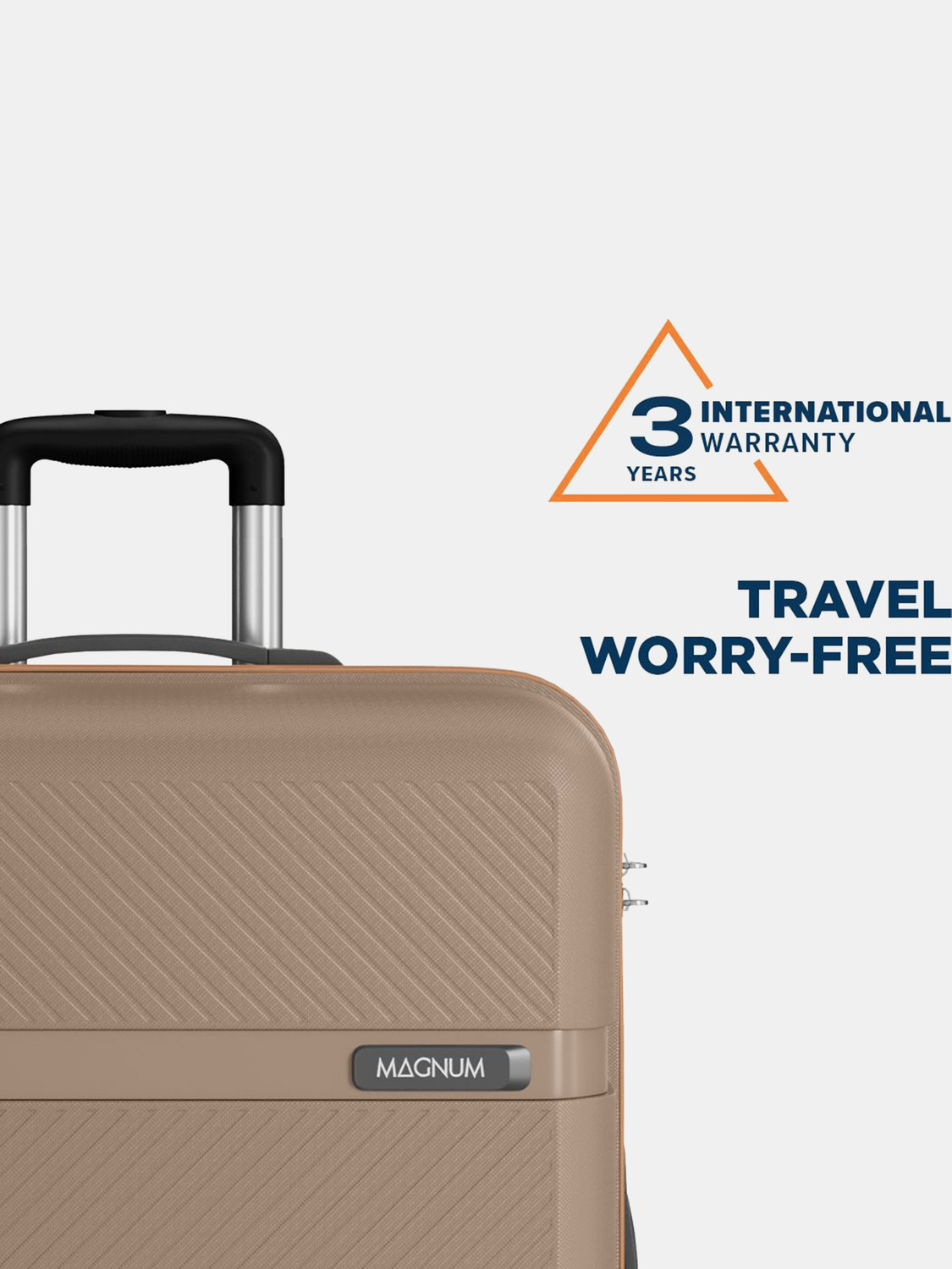 Image of SAFARI Fury 55 4W Fossil Cabin Suitcase 8 Wheels - 22 Inches