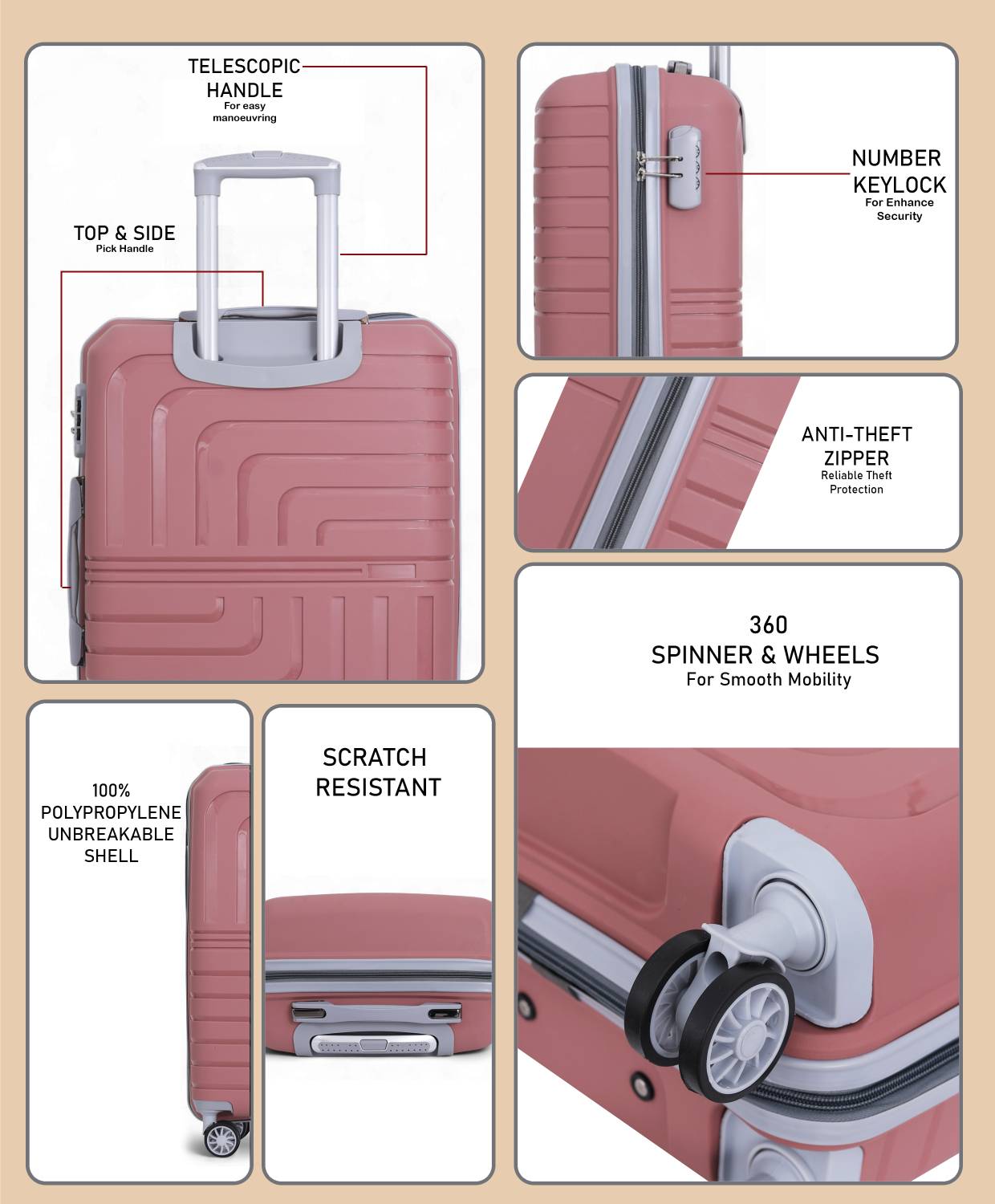 urban carrier Hr Carry London Zanzibar Expandable Cabin Suitcase 8