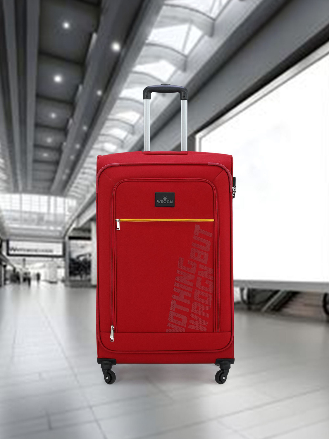 Image of WROGN Popzy Check-in Suitcase 8 Wheels - 30 Inch