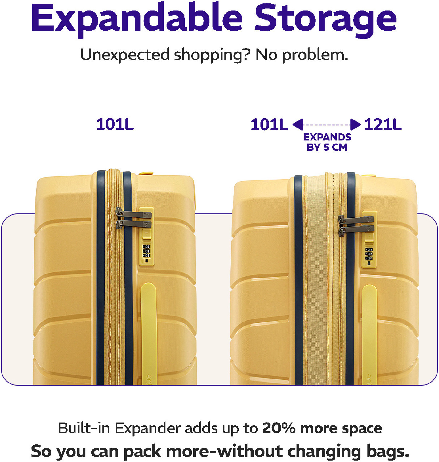 Image of PROVOGUE Cascade Expandable Check-in Suitcase 8 Wheels - 30 inch