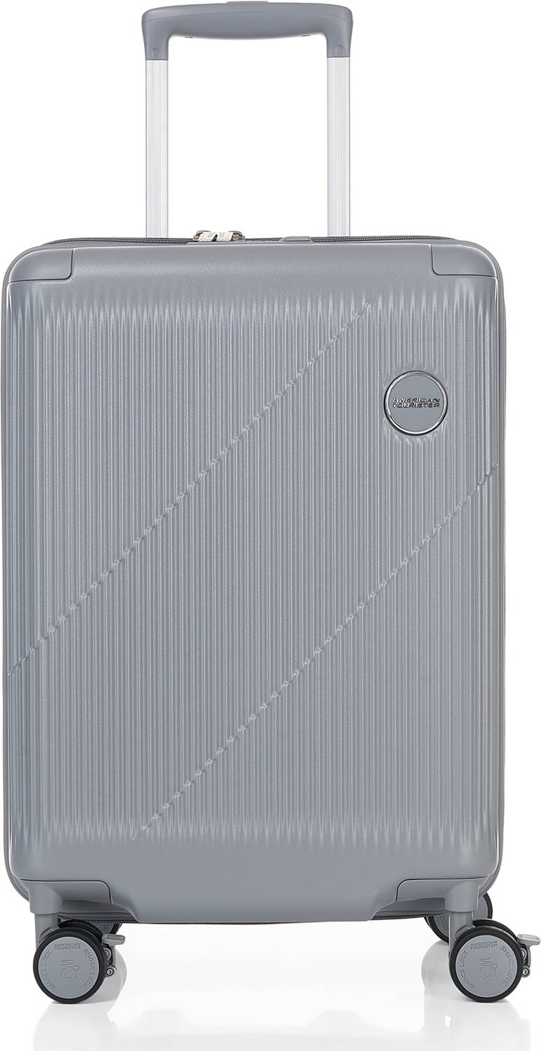 AMERICAN TOURISTER ALCOVE Cabin Suitcase 8 Wheels - 22 inch Grey
