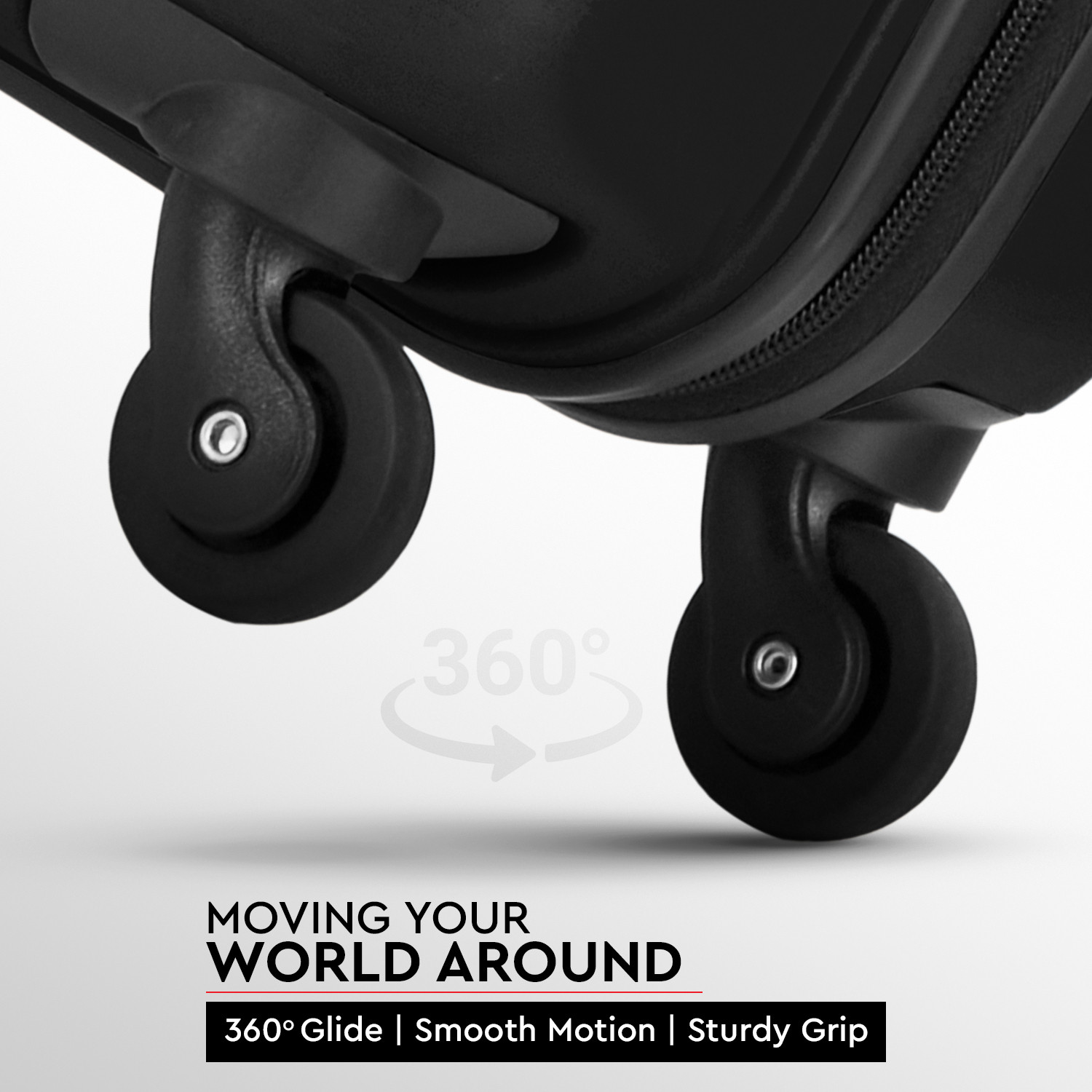 Image of ALFA by VIP Rhino - 75 Hardbody Trolley Bag Check-in Suitcase 4 Wheels - 30 Inch