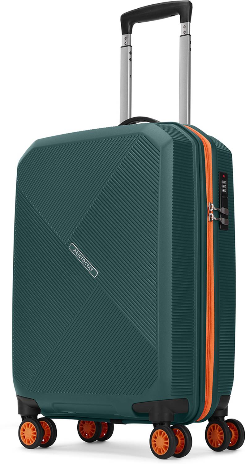 ARISTOCRAT Small Cabin Suitcase (57 cm) 8 Wheels - Apex Hard Side...mo