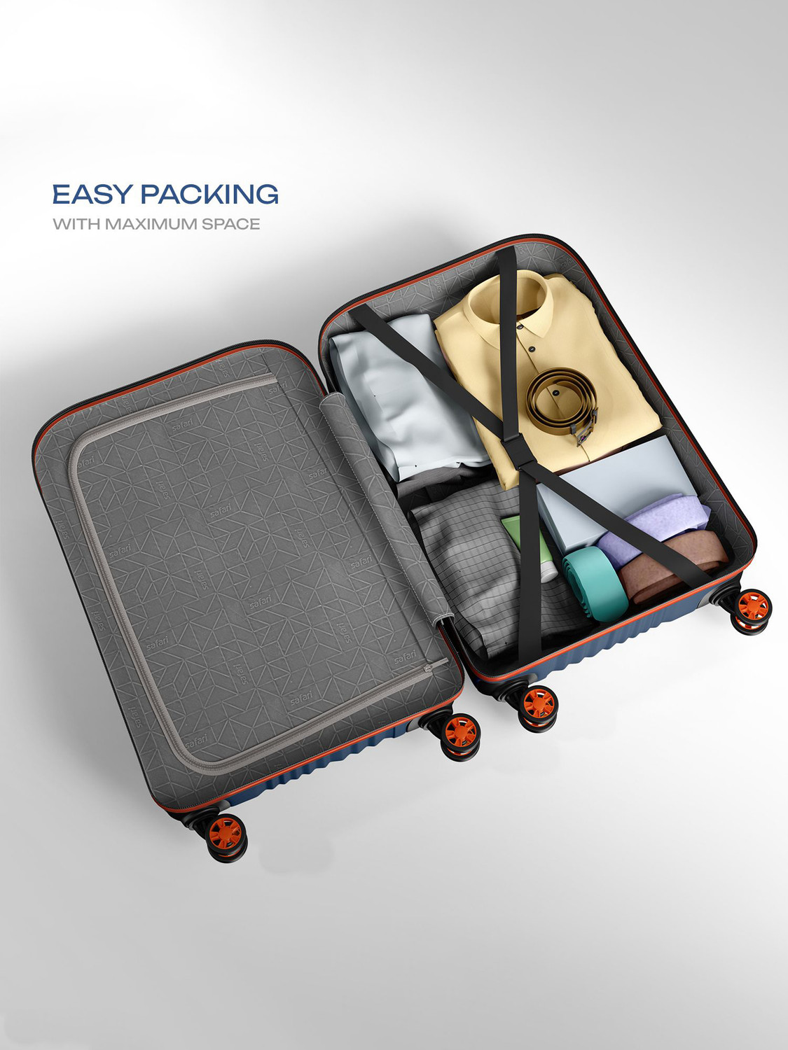 Image of SAFARI KEPLAR 65 Check-in Suitcase 8 Wheels - 26 inch