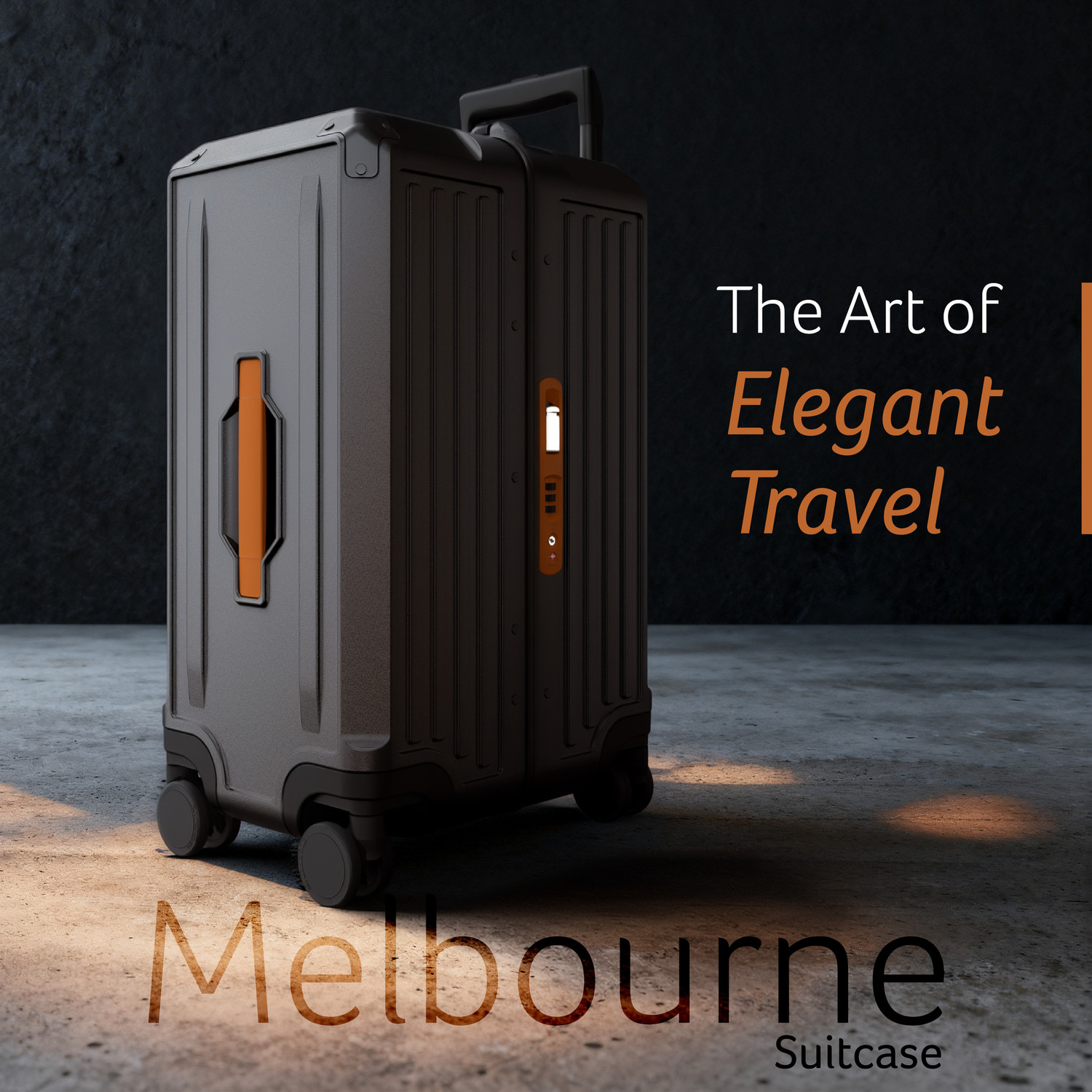 Image of Acer Melbourne Check-in Suitcase 8 Wheels - 24 Inch