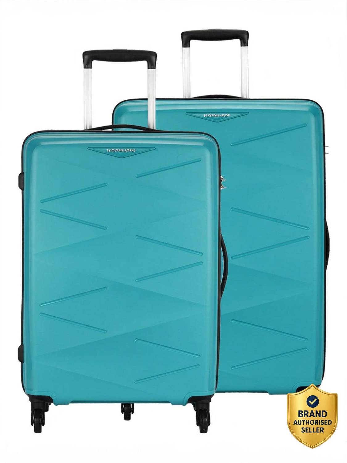 Kamiliant by American Tourister (Small 55 Cm | Medium 68 Cm)Combination Lock-Triprism Cabin & Check-in Set 4 Wheels - 27 inch
