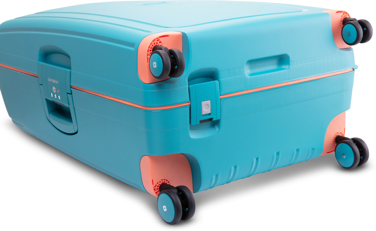 Image of SAMSONITE SCURE SPORT SPINNER SP 69 CM AQUA BLUE Expandable Check-in Suitcase 4 Wheels - 27 inch