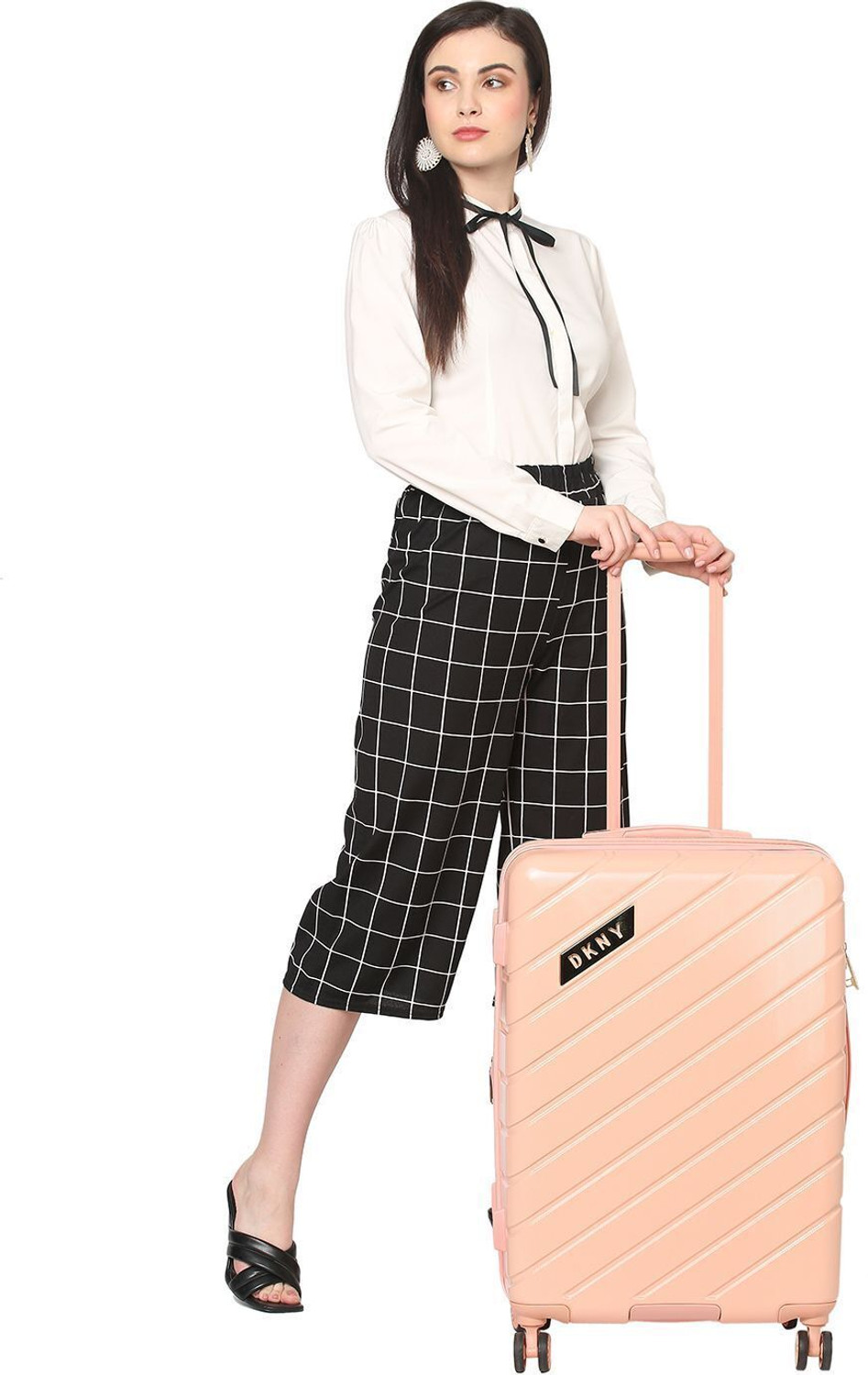 Image of DKNY BIAS Expandable Check-in Suitcase 4 Wheels - 24 inch