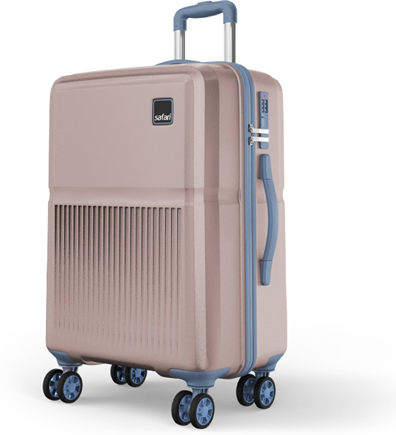 SAFARI Large Check-in Suitcase (75 cm) 8 Wheels - Auris - Pink