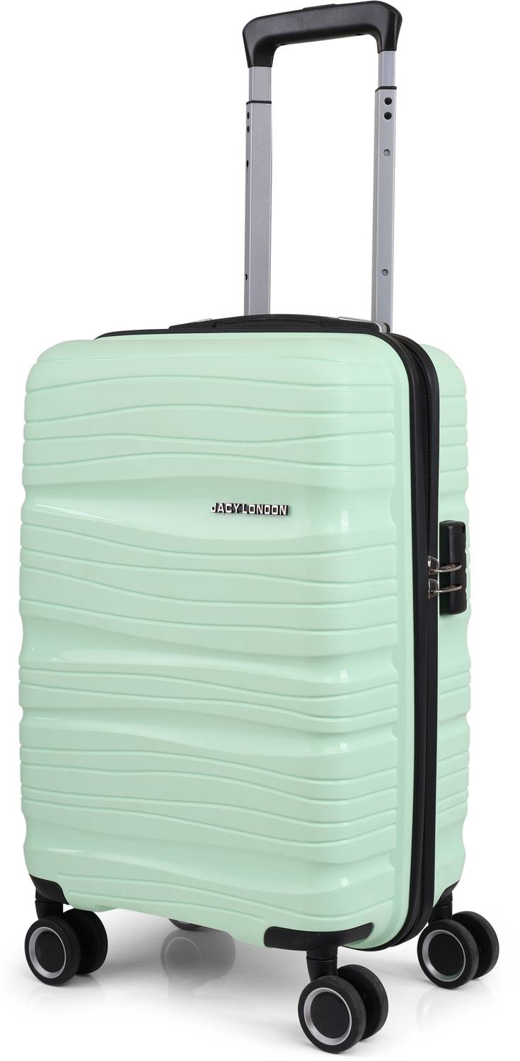 JACY LONDON Hard Sidedd 8 Cabin Suitcase 8 Wheels - 22 inch