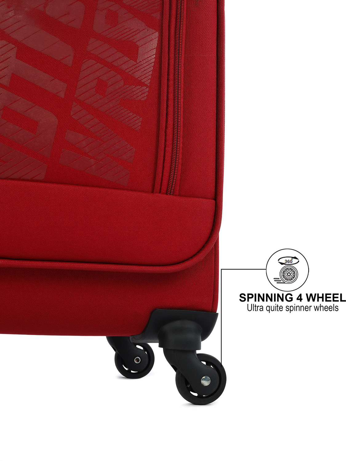 Image of WROGN Popzy Check-in Suitcase 8 Wheels - 30 Inch