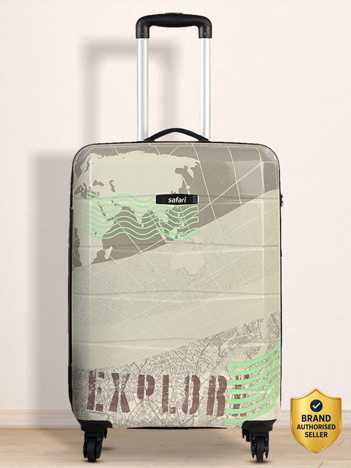 SAFARI EXPLORE 55 22 inch 4 Wheel Suitcase - Image 1