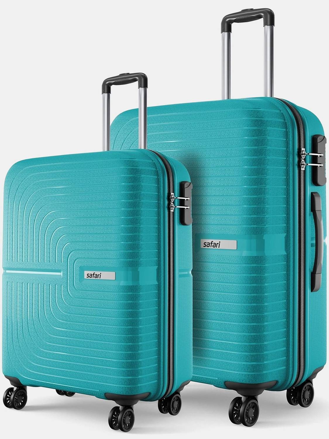 SAFARI Hard Body Set of 2 Luggage 8 Wheels - ECLIPSENEO SET 4W -