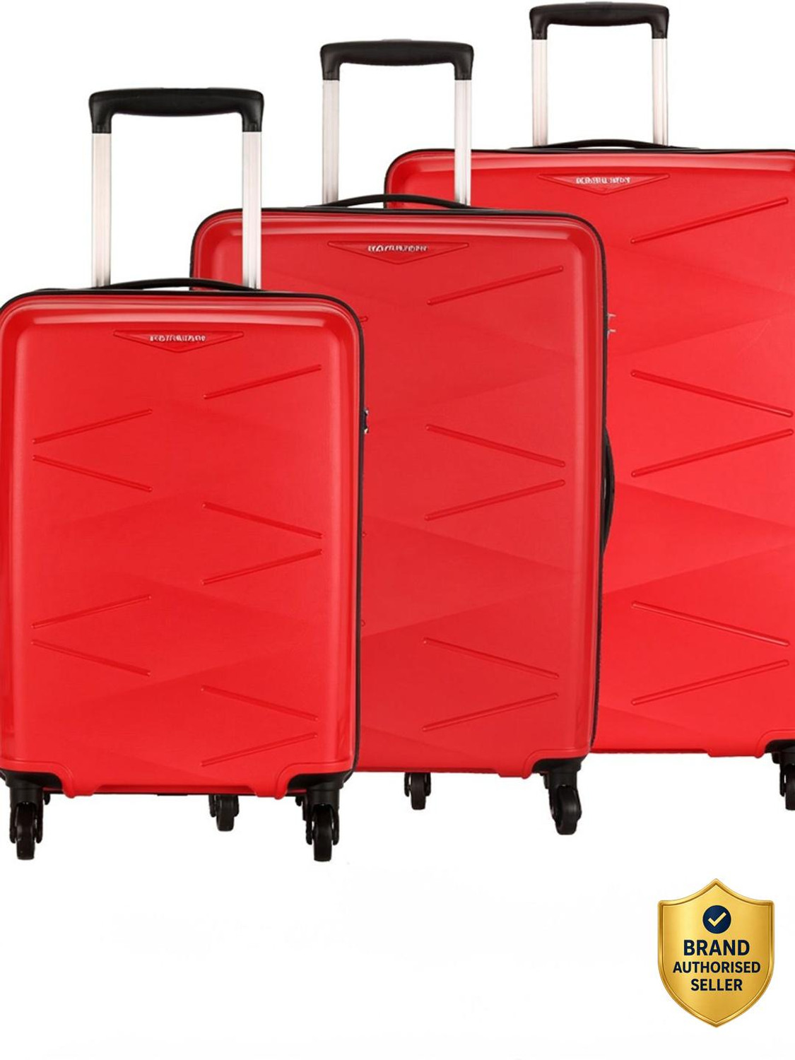 Image of Kamiliant by American Tourister (Small 55Cm |Medium 68Cm| Large 79Cm)Combination Lock-Triprism Cabin & Check-in Set 4 Wheels - 30 inch