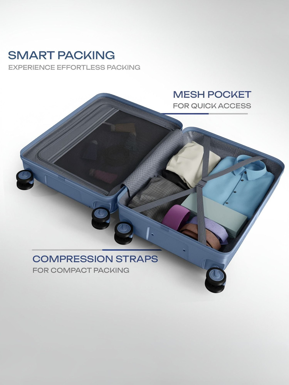 Image of SAFARI Trident 57 Cabin Suitcase 8 Wheels - 22 22