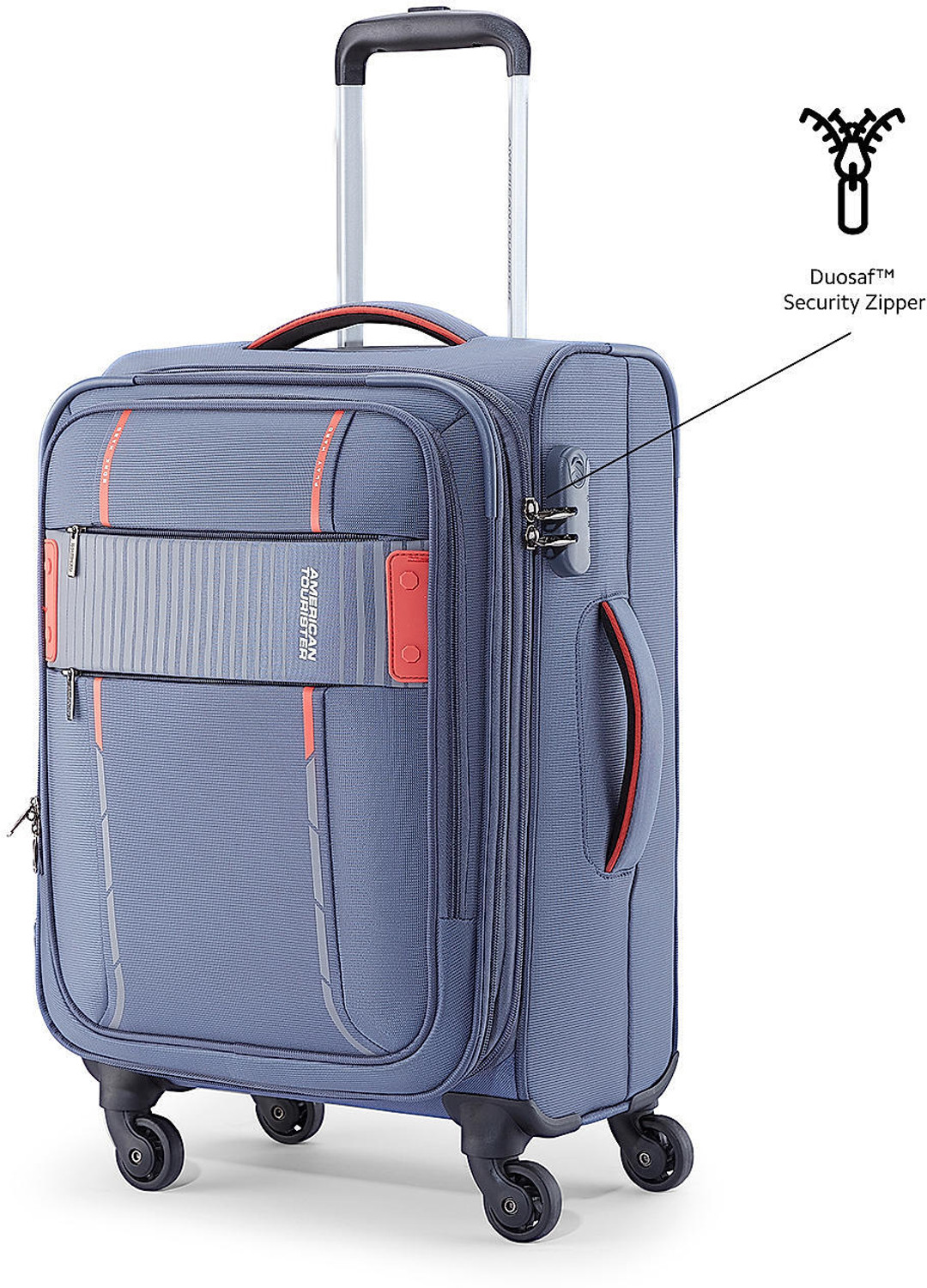 Image of AMERICAN TOURISTER CRUX 59 ( SMALL SIZE ) Expandable Cabin Suitcase 4 Wheels - 20 inch