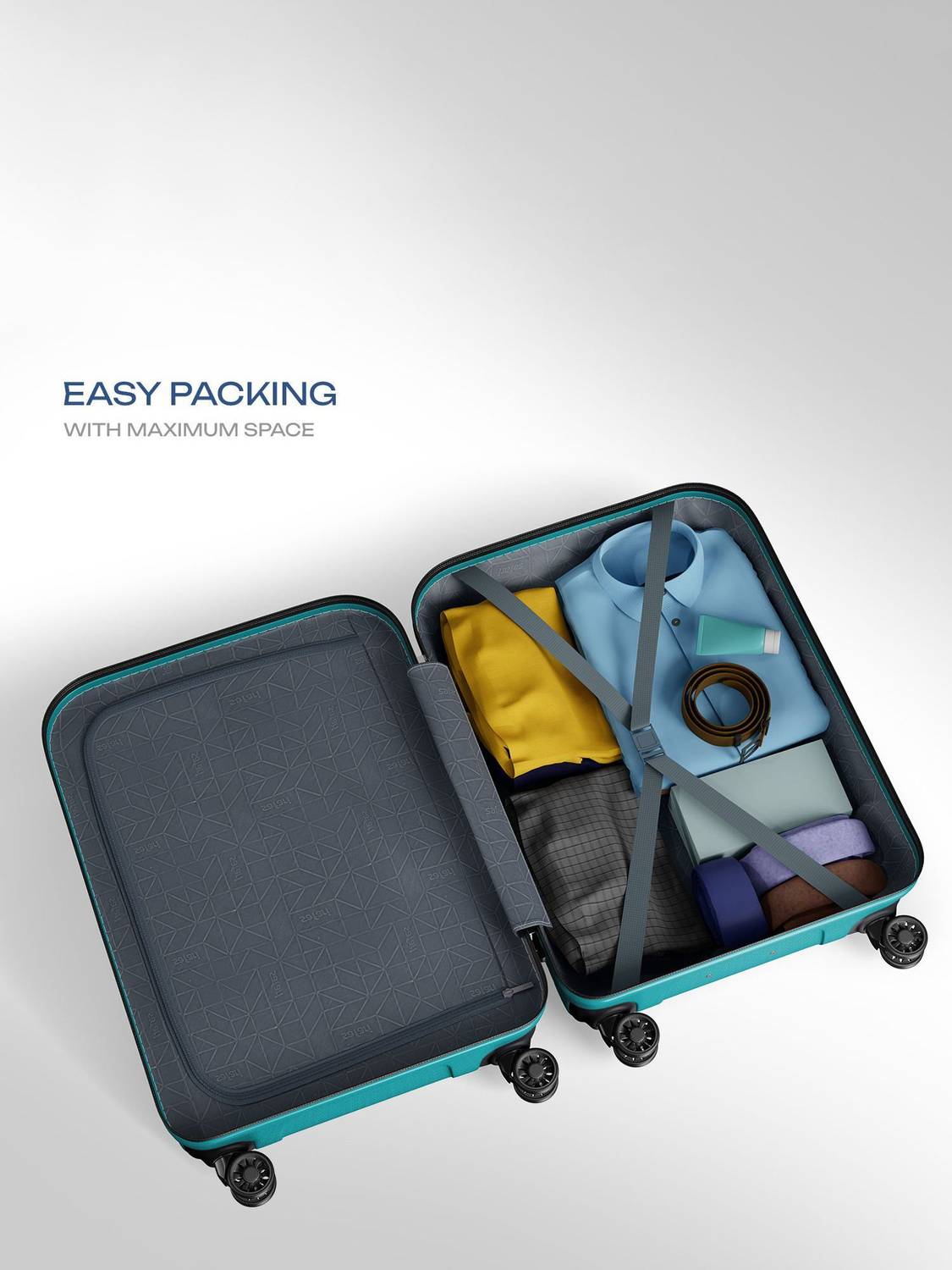 SAFARI Eclipse Neo 75 8-Wheel Suitcase 30x30 - Image 4