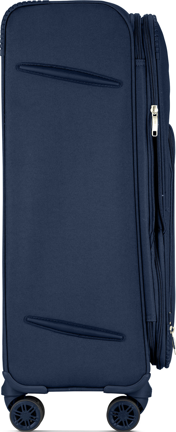Image of Swiss Era Soft Expandable Suitcase Luggage Bag with Spinner 8 Wheels Expandable Cabin Suitcase 8 Wheels - 20 inch