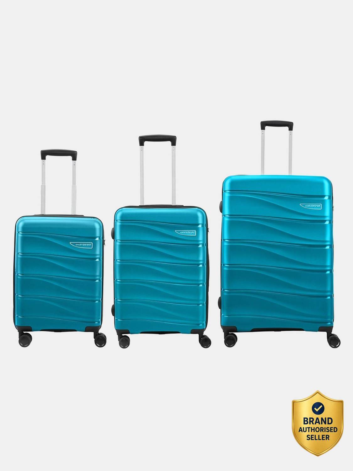 ARISTOCRAT Olympus 3 (Small 55cm | Medium 66cm | Large 77cm) - Trolley Bag Cabin & Check-in Set 8 Wheels - 30 Inch