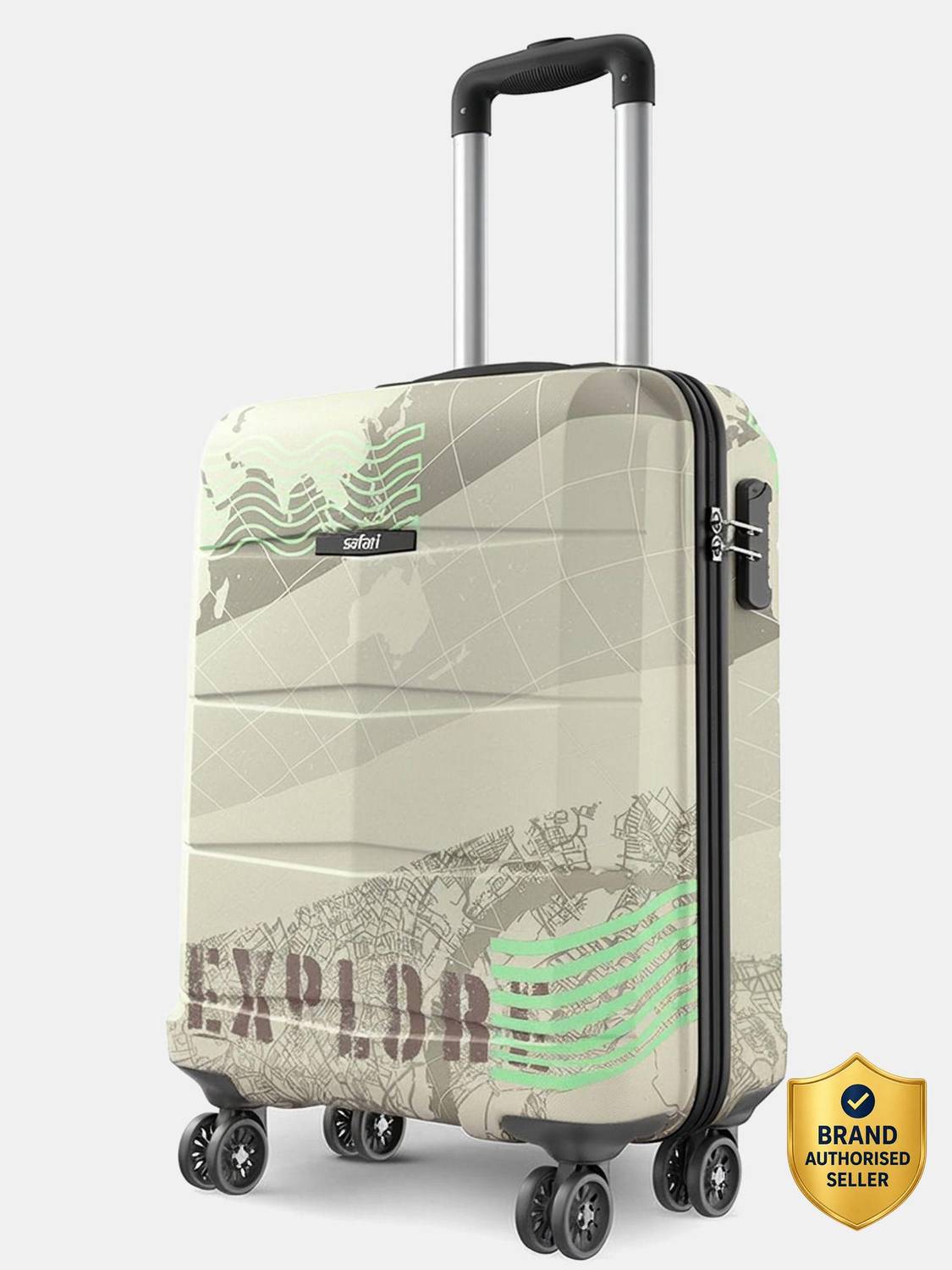 SAFARI Explore Neo 55 4W Cabin Suitcase 4 Wheels - 22 inch