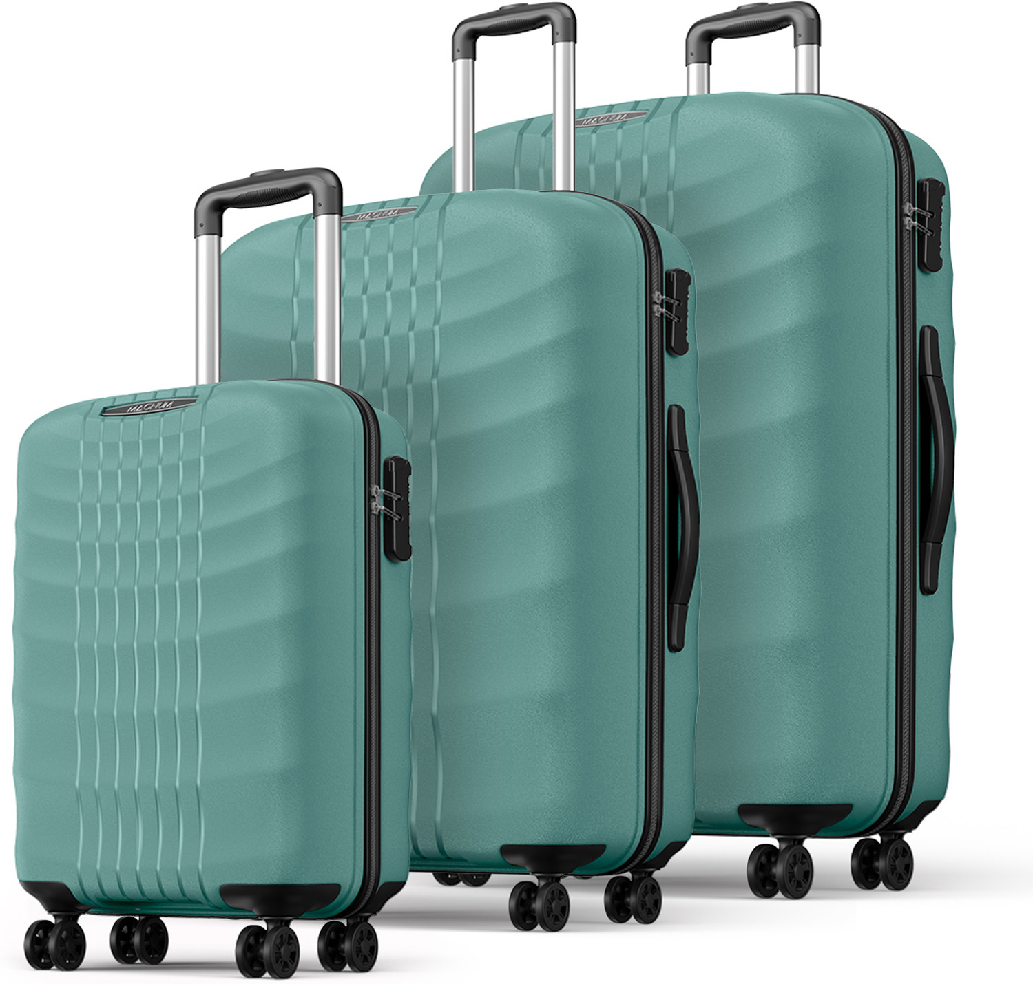 Image of Safari LIFT 55 /66 /75 4W SAGE GREEN Cabin & Check-in Set 8 Wheels - 30 Inches