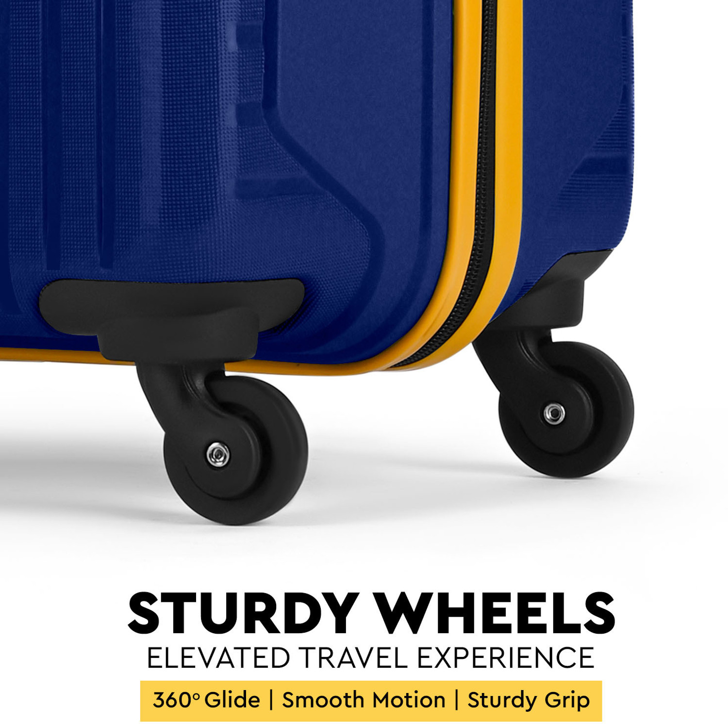 Image of ALFA by VIP Excel Polypropylene | Trolley Bag With Combination Lock Check-in Suitcase 8 Wheels - 30 Inch