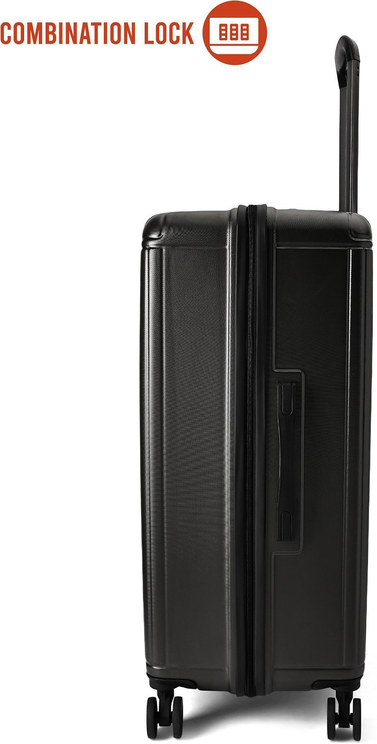 Image of KILLER Box-Light-Weight & Durable Polycarbonate Dark Grey-Hard Luggage Check-in Suitcase 8 Wheels - 28 Inch