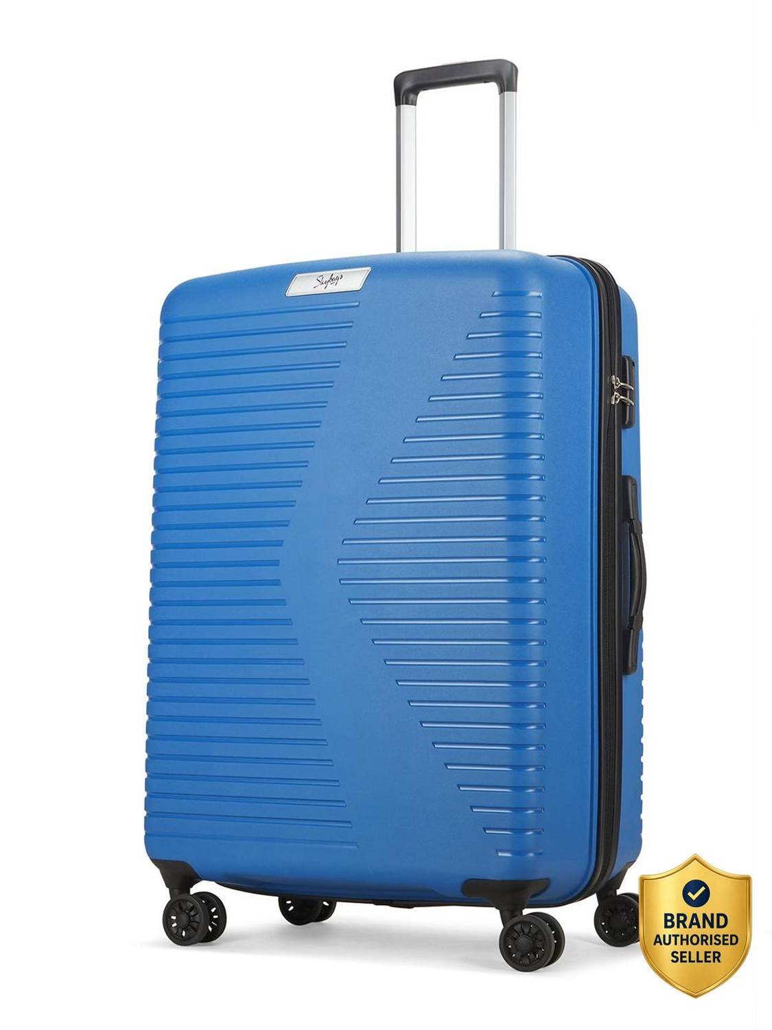 SKYBAGS Medium Check-in Suitcase (67 cm) 8 Wheels - Pro 67 - Hardbody Trolley Bag - Blue