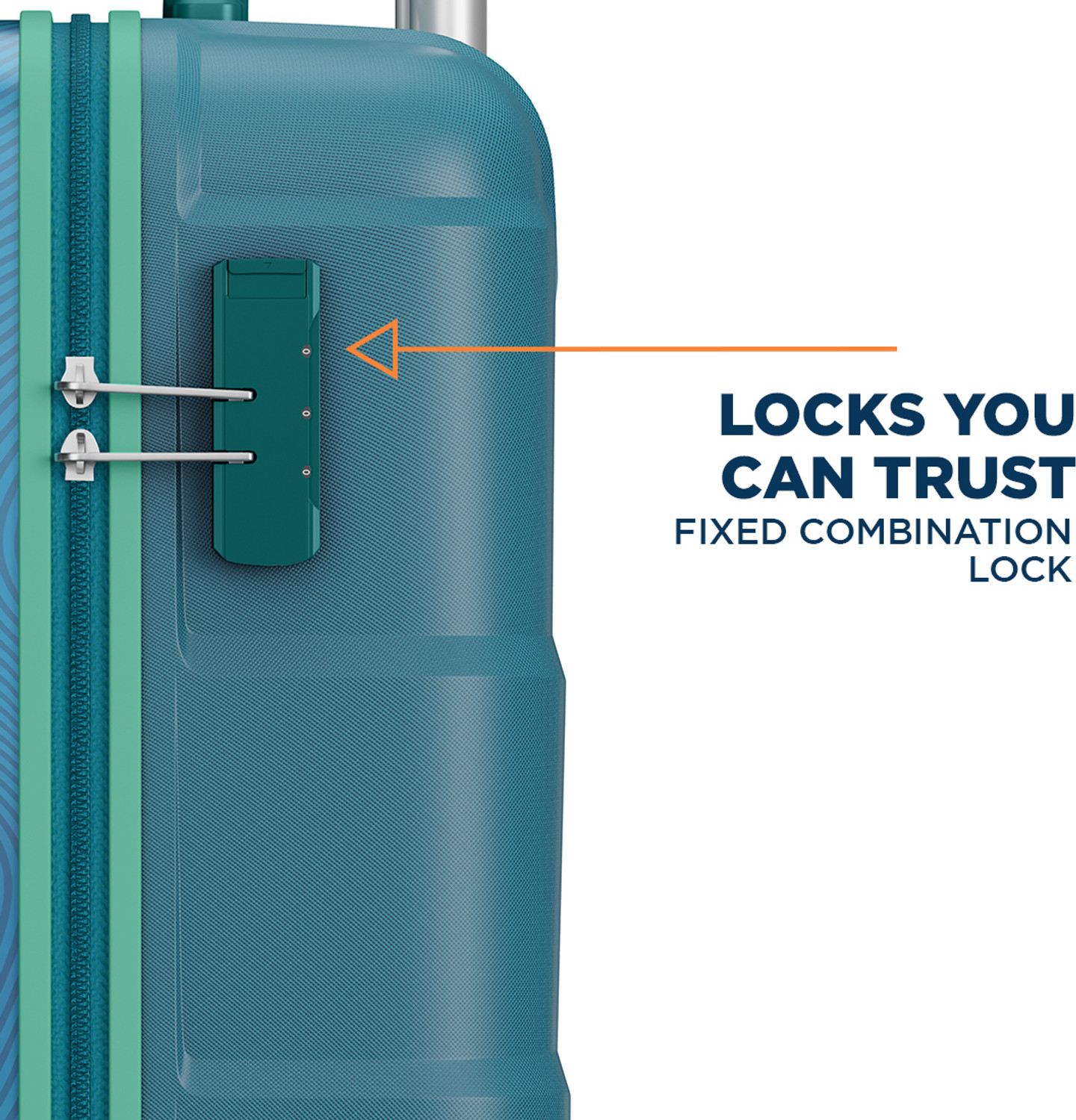 Image of Magnum by Safari Small Cabin Suitcase (55 cm) 8 Wheels - NEXIS 55 4W TEAL - Teal