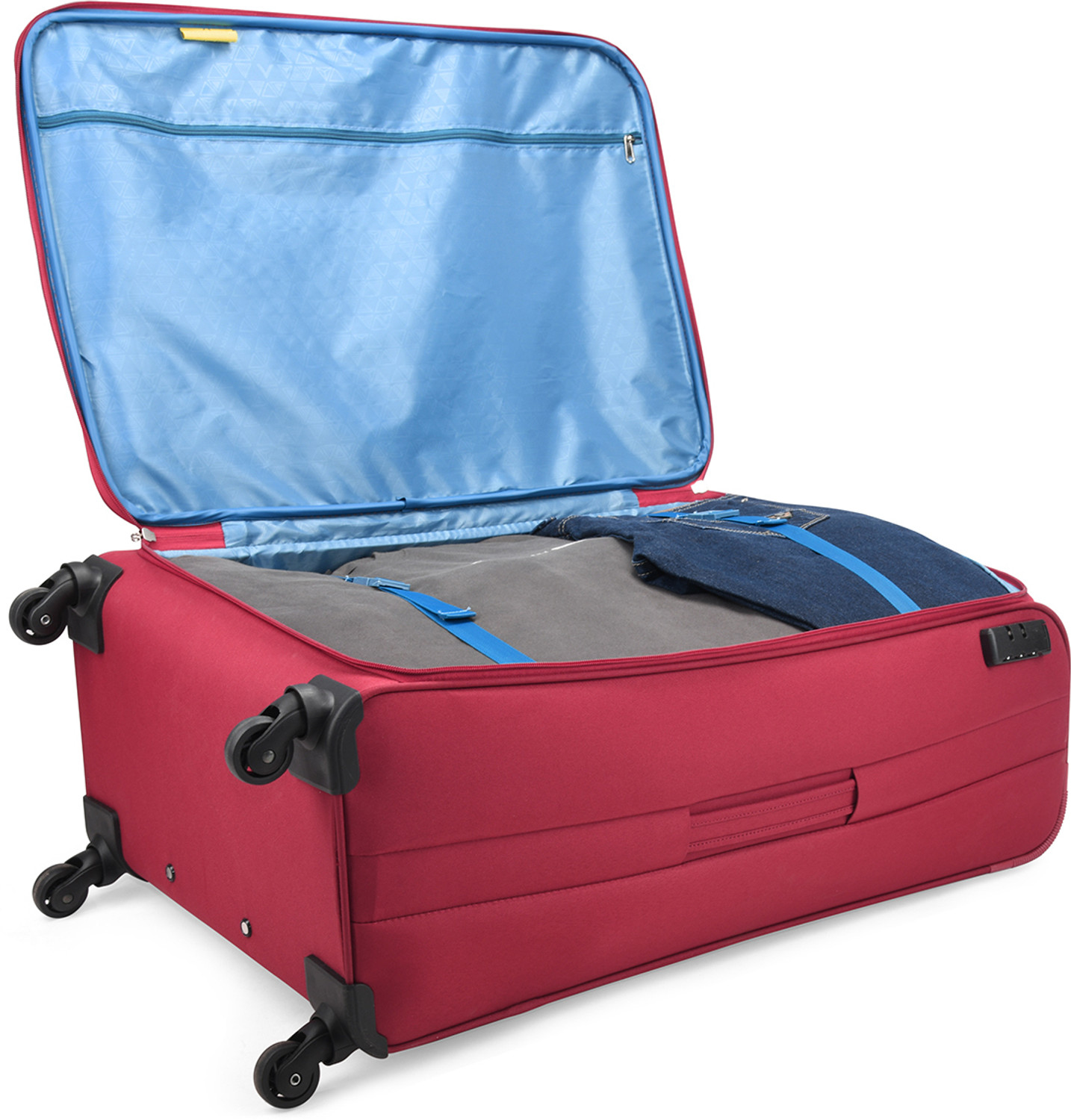 Image of ARISTOCRAT DASHER 4W STR 78 RED Check-in Suitcase 4 Wheels - 31 inch