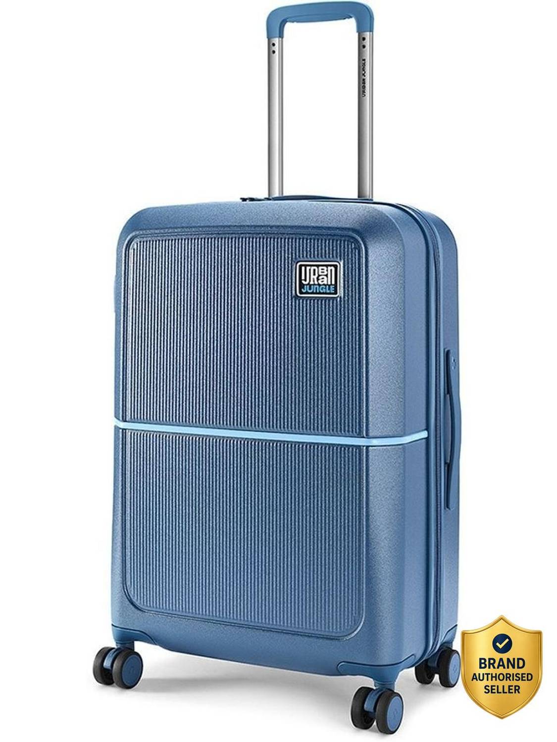 Urban Jungle by Safari Caliber Azure Check-in Suitcase 8 Wheels