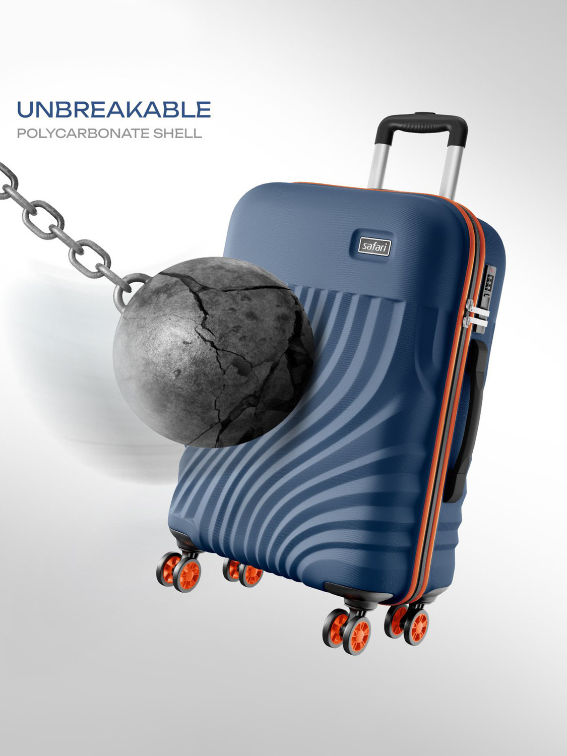 Image of SAFARI KEPLAR 4W Check-in Suitcase 8 Wheels - 30 inch
