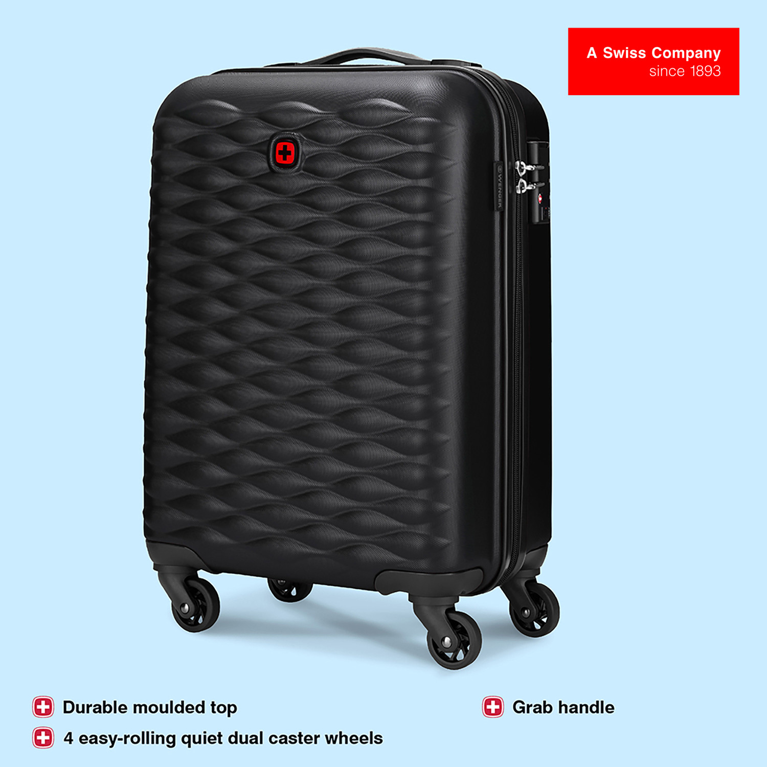 Image of Wenger In-Flight Cabin Suitcase 4 Wheels - 22 inch
