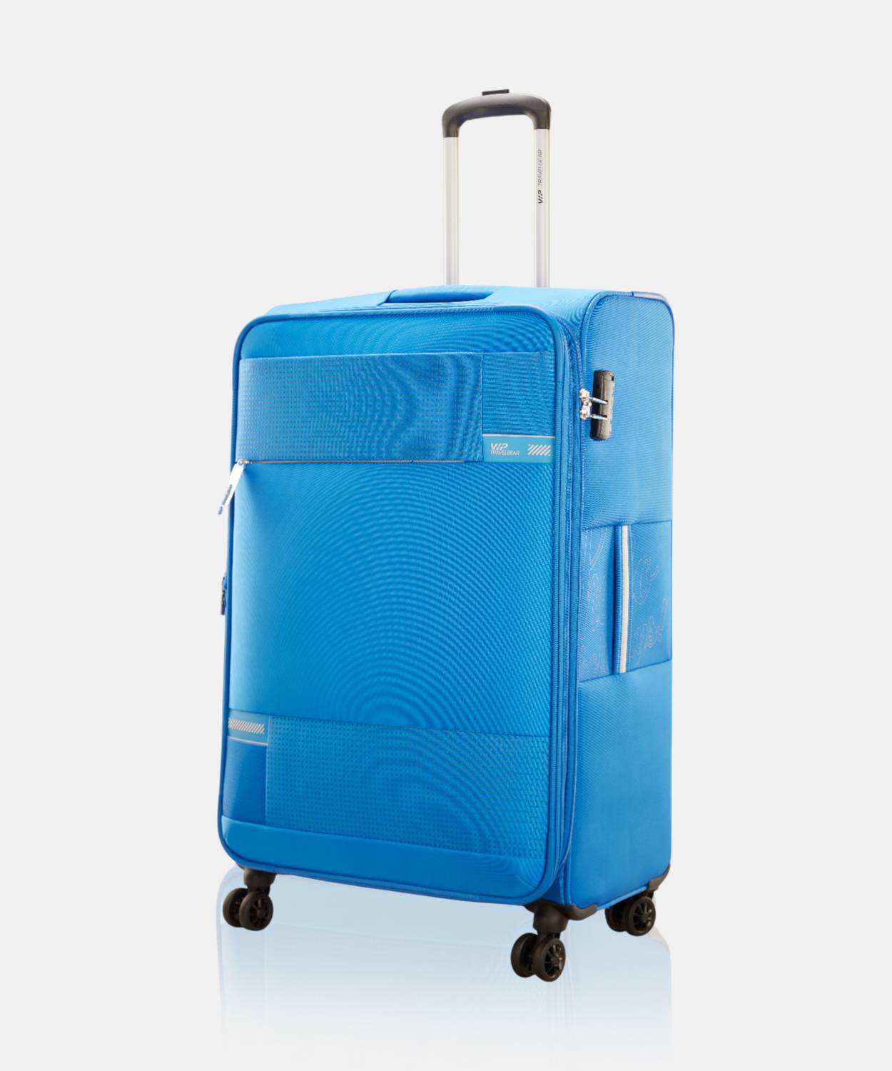 VIP ZION NXT STR EXP 8 WHEEL 78 BLUE Check-in Suitcase 4 Wheels