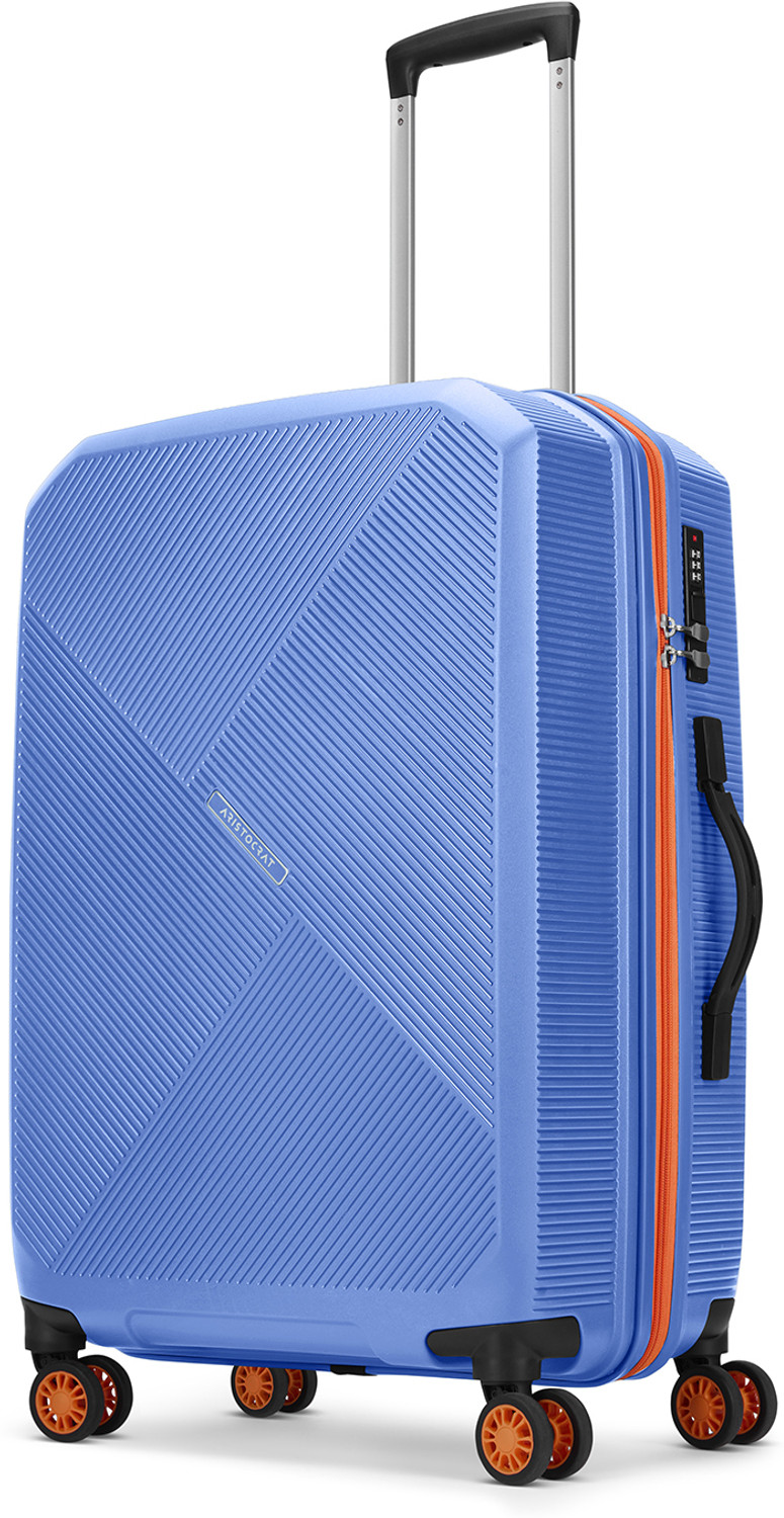 Image of ARISTOCRAT Apex Hard Side Polypropylene Luggage | Trolley Bag with Combination Lock Check-in Suitcase 8 Wheels - 31 Inch