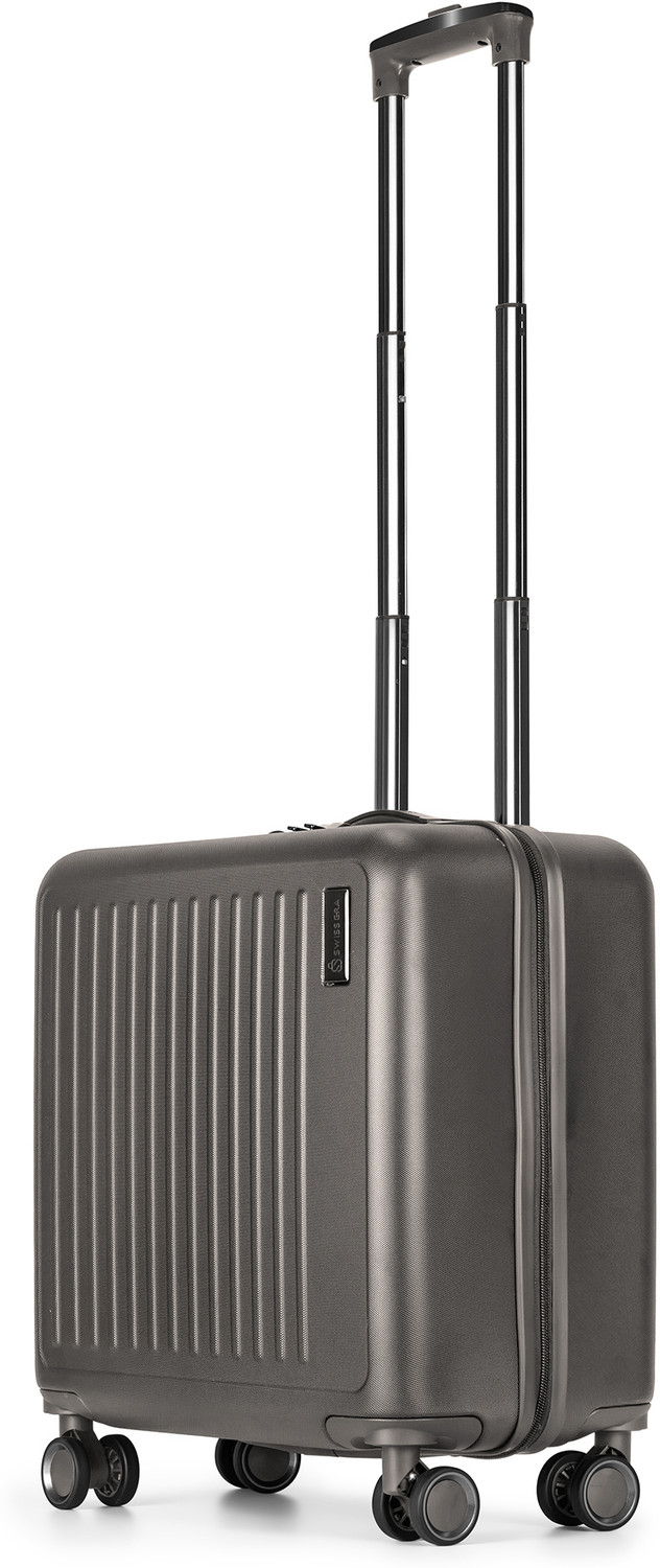 Image of Swiss Era Compact Overnighter & Briefcase Trolley - Airline Approved Size Overnighter & Briefcase 8 Wheels - 18 inch