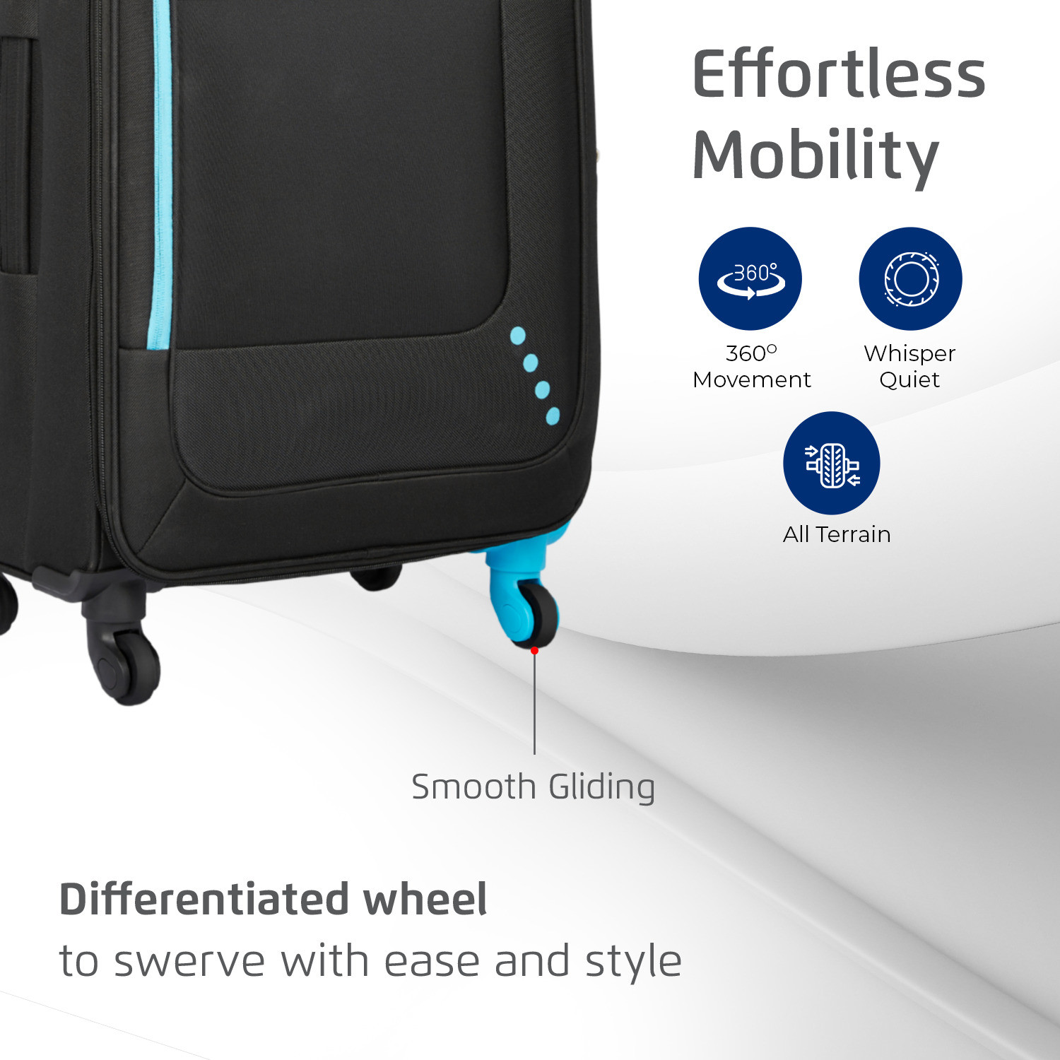 Image of SAFARI STAR 3 (Small 55cm | Medium 65cm | Large 75cm) Expandable Cabin & Check-in Set 4 Wheels - 30 inch