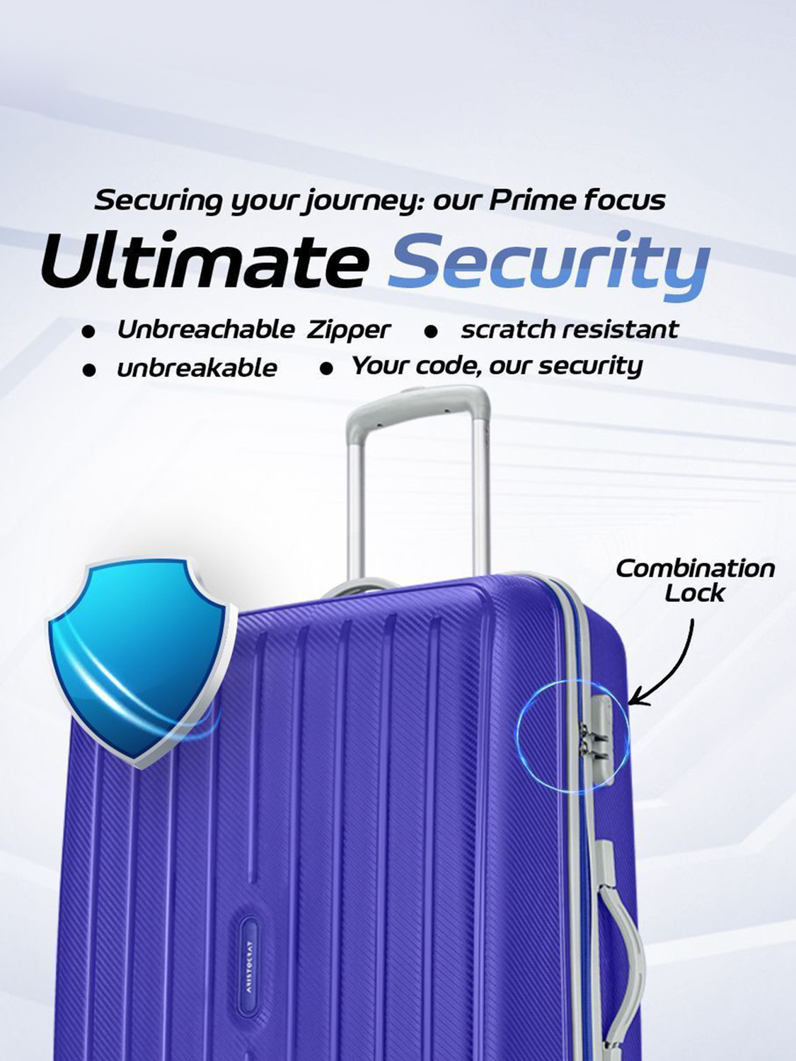 Image of ARISTOCRAT Photon 75 - Hardbody Trolley Bag Check-in Suitcase 4 Wheels - 31 inch