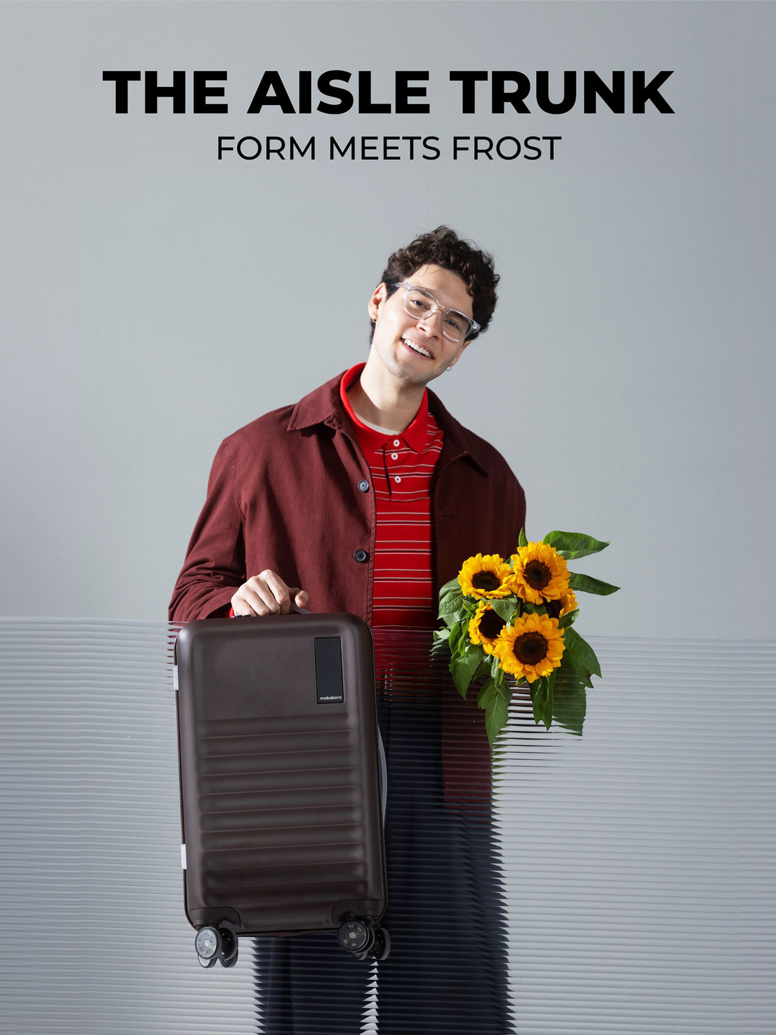Image of Mokobara The Aisle Trunk - Cabin Cabin Suitcase 8 Wheels - 22 inch