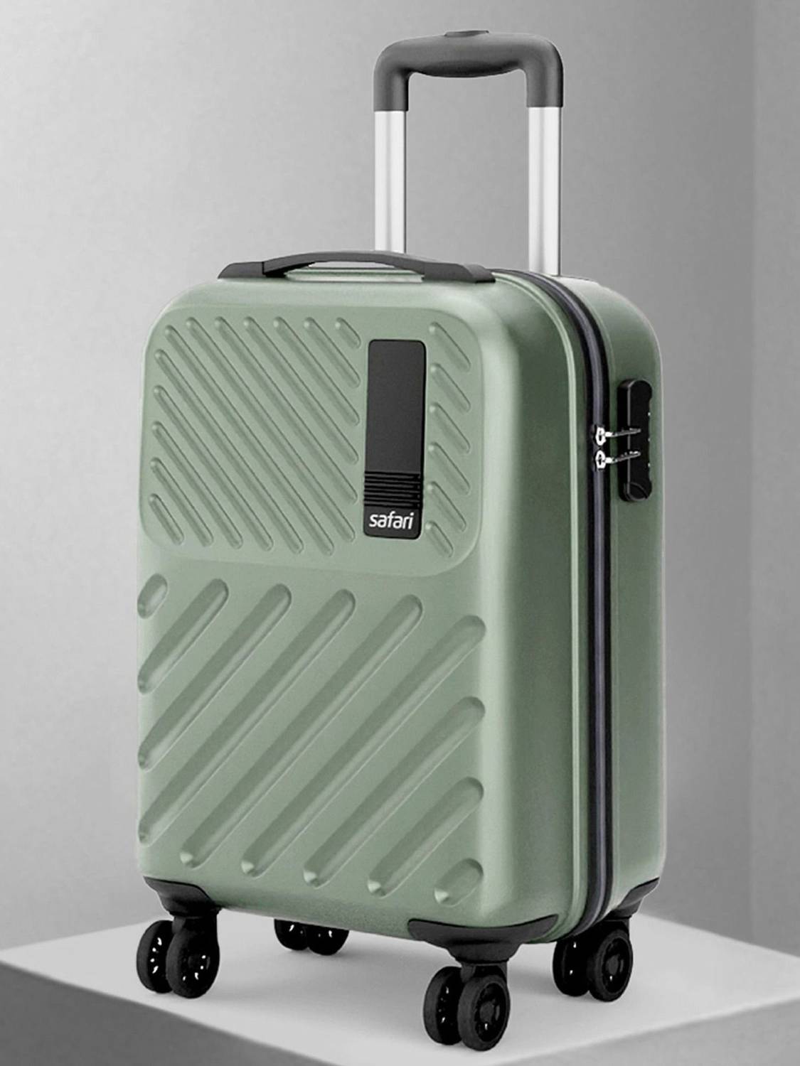 SAFARI Small Cabin Suitcase (56 cm) 8 Wheels - ZODIAC 56 - Dark G