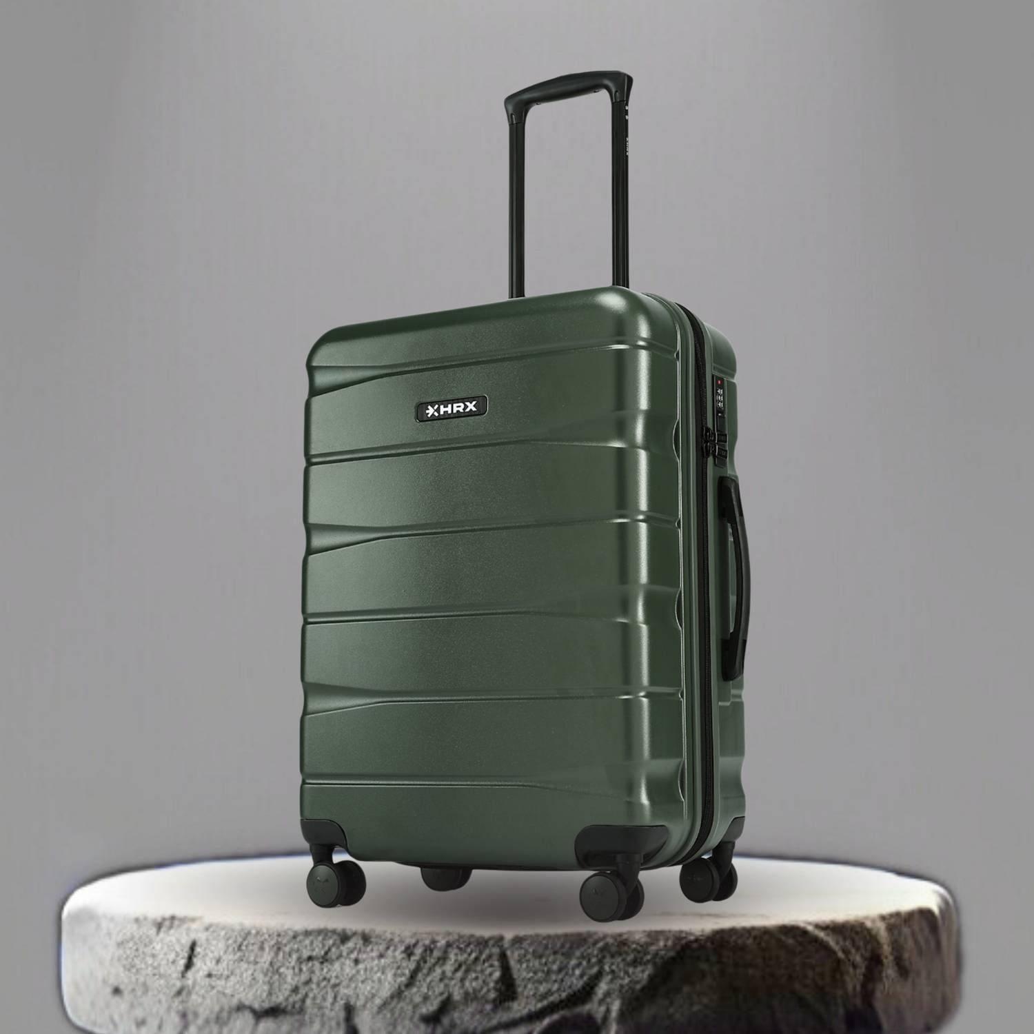 HRX by Hrithik Roshan Brute Check-in Suitcase 8 Wheels - 26 inch