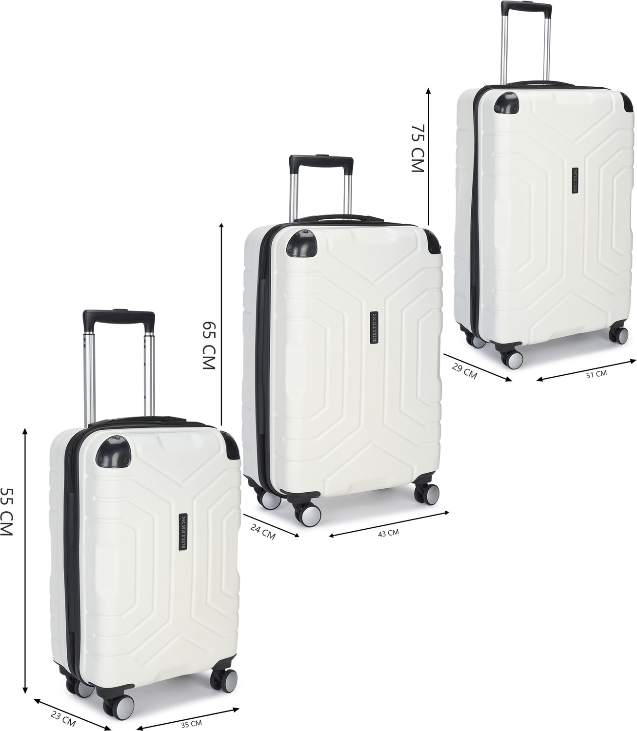 Image of KILLER Spider- Combo Set-3( 30 inch+26 inch+22 inch) Cabin & Check-in Set 8 Wheels - 30 inch