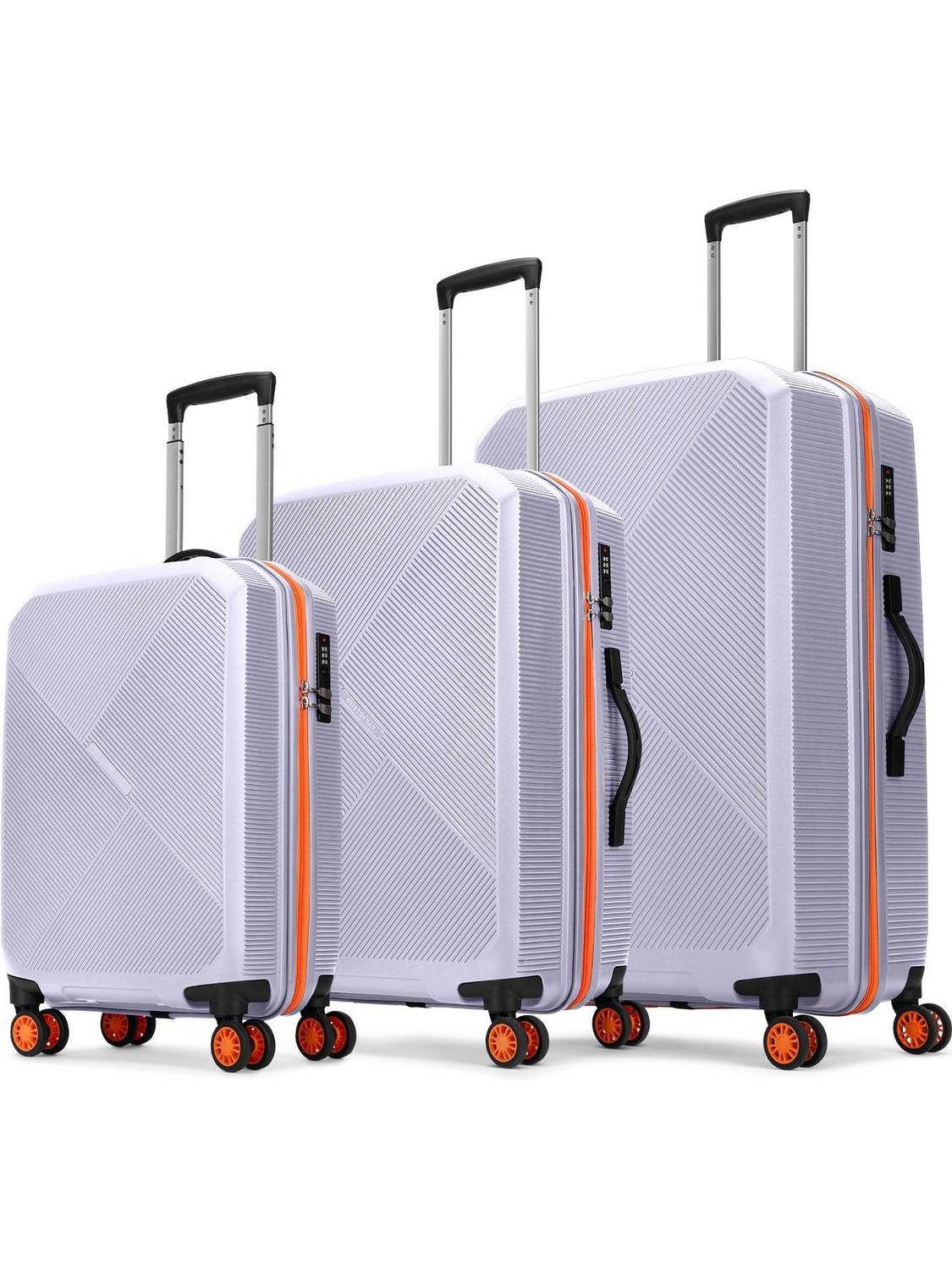 ARISTOCRAT Apex 31 Inch Hard Side Polypropylene Luggage Pack of 3 - Image 1