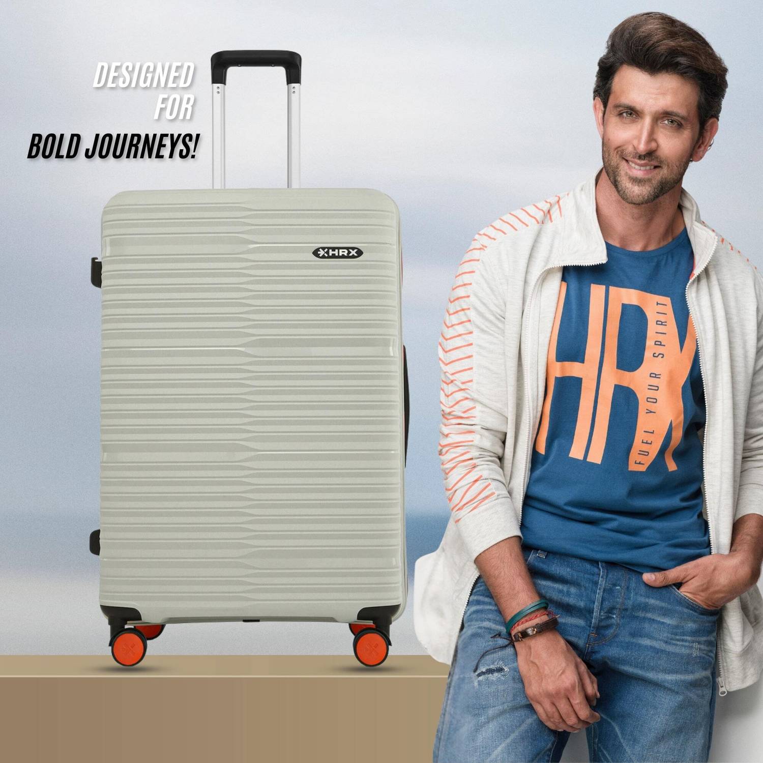 HRX by Hrithik Roshan Zanzibar 2 (Small 58cm | Medium 66cm) Cabin